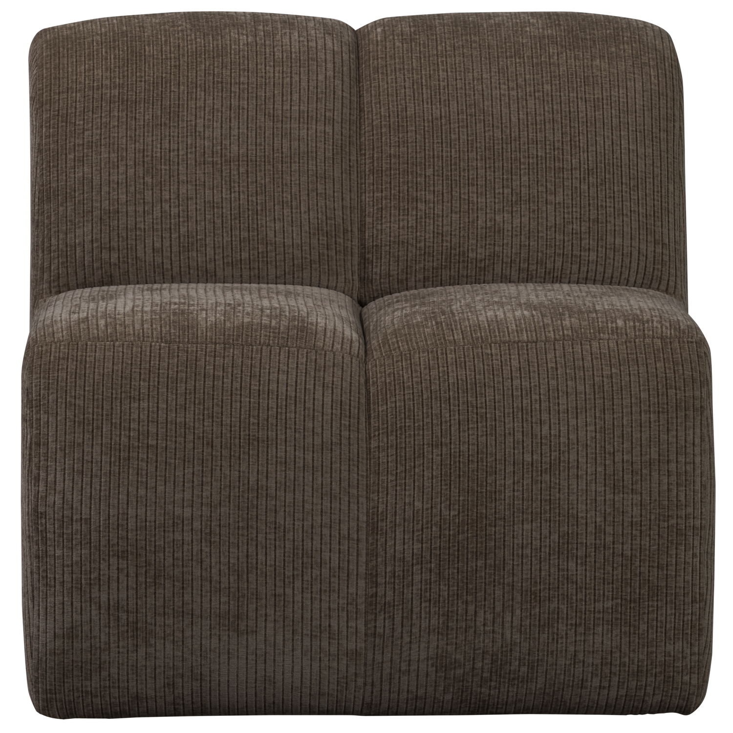 Fotel / moduł MOJO BENCH brązowy sztruks