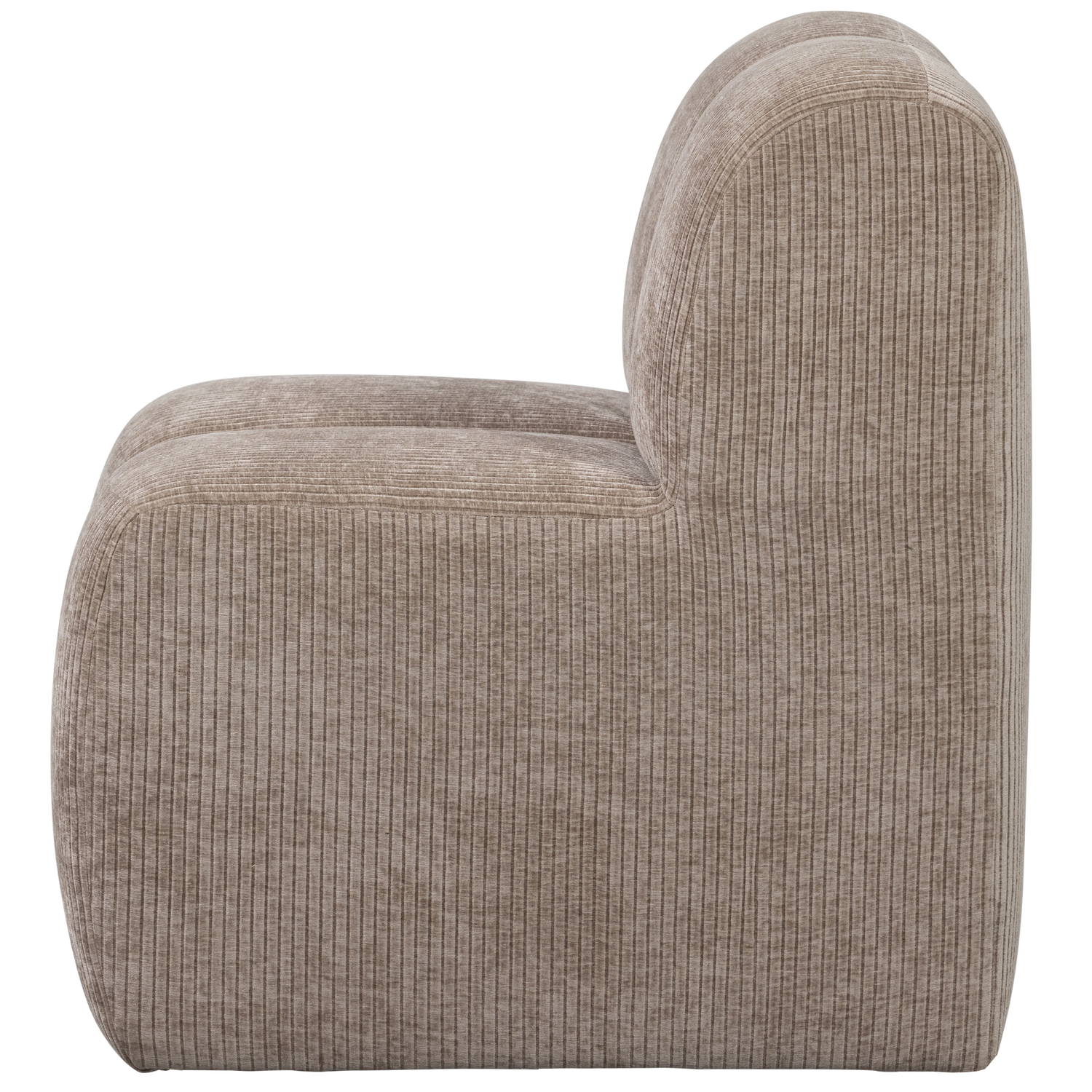 Fotel / moduł MOJO BENCH piaskowy sztruks