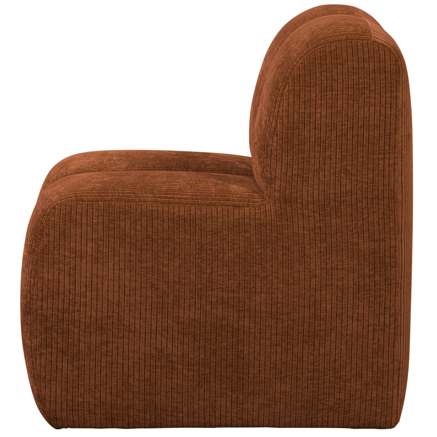 Sessel / Modul MOJO BENCH rostbraun Cord