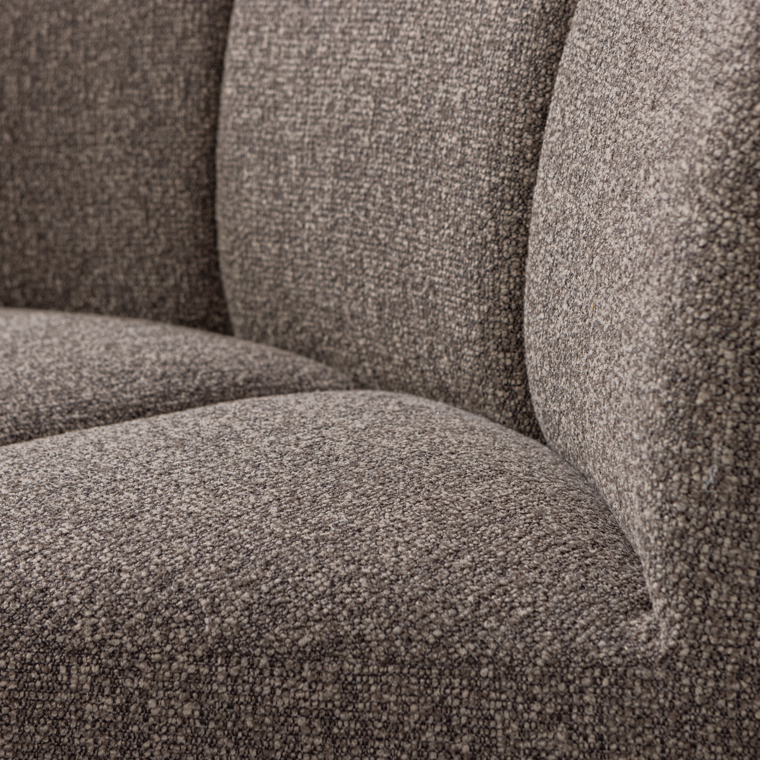 MOJO BENCH Modular Sofa - Brown Mélange Boucle Corner Element