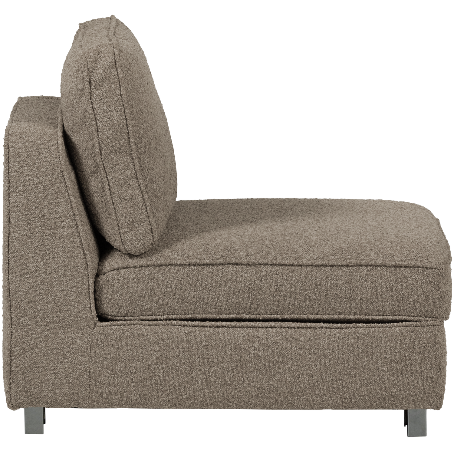 Sessel / Modul LAZY beige Bouclé