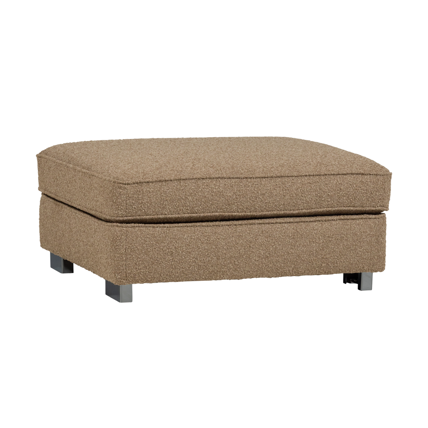 LAZY Brown Boucle Pouf