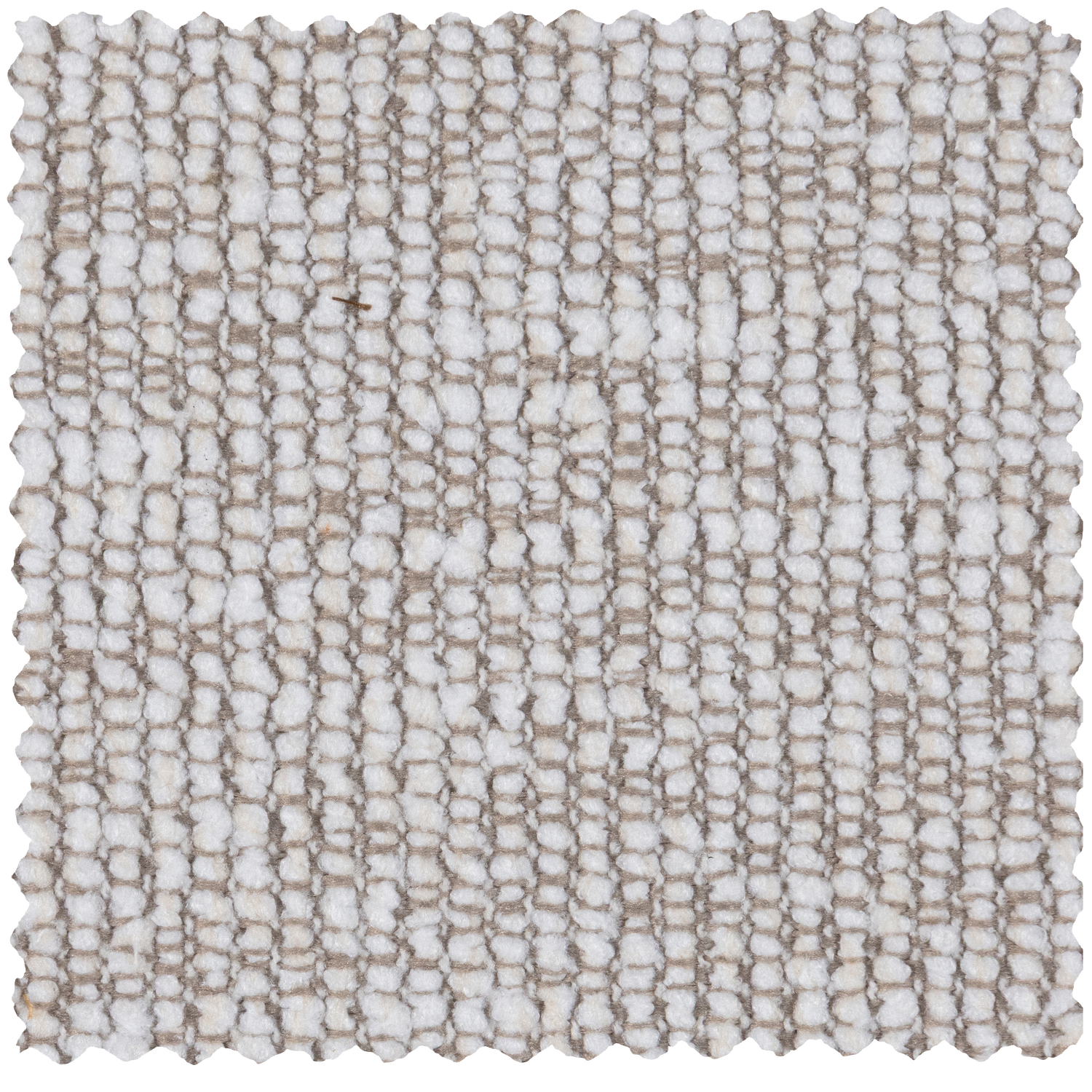 Modulares Sofa MOJO - 1,5-sitziges Element linksseitig in Ecru Bouclé