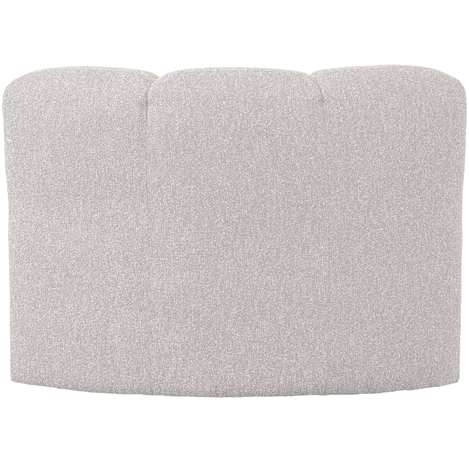 Modulares Sofa MOJO BENCH - Eckelement ecru Melange Boucle