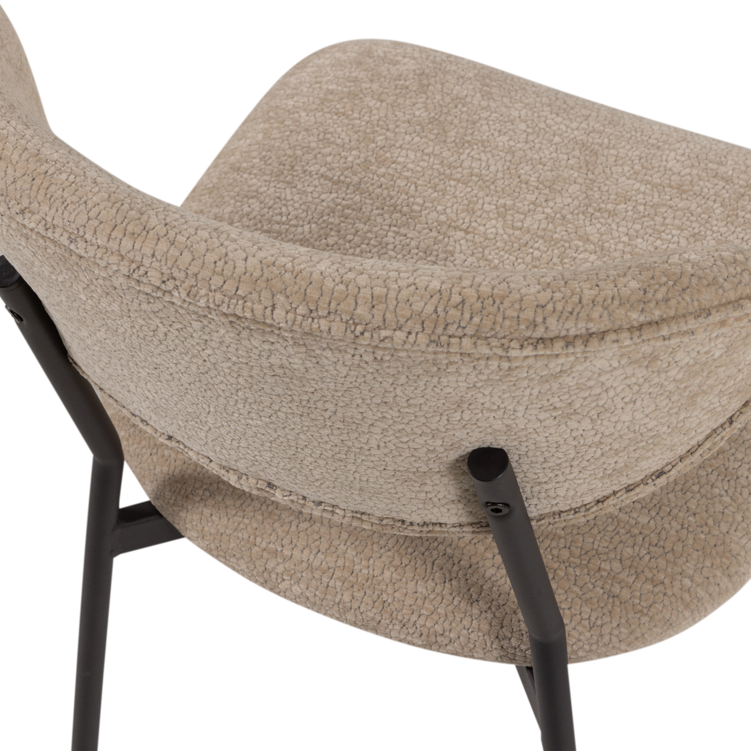 Stuhl KJELD beige Chenille
