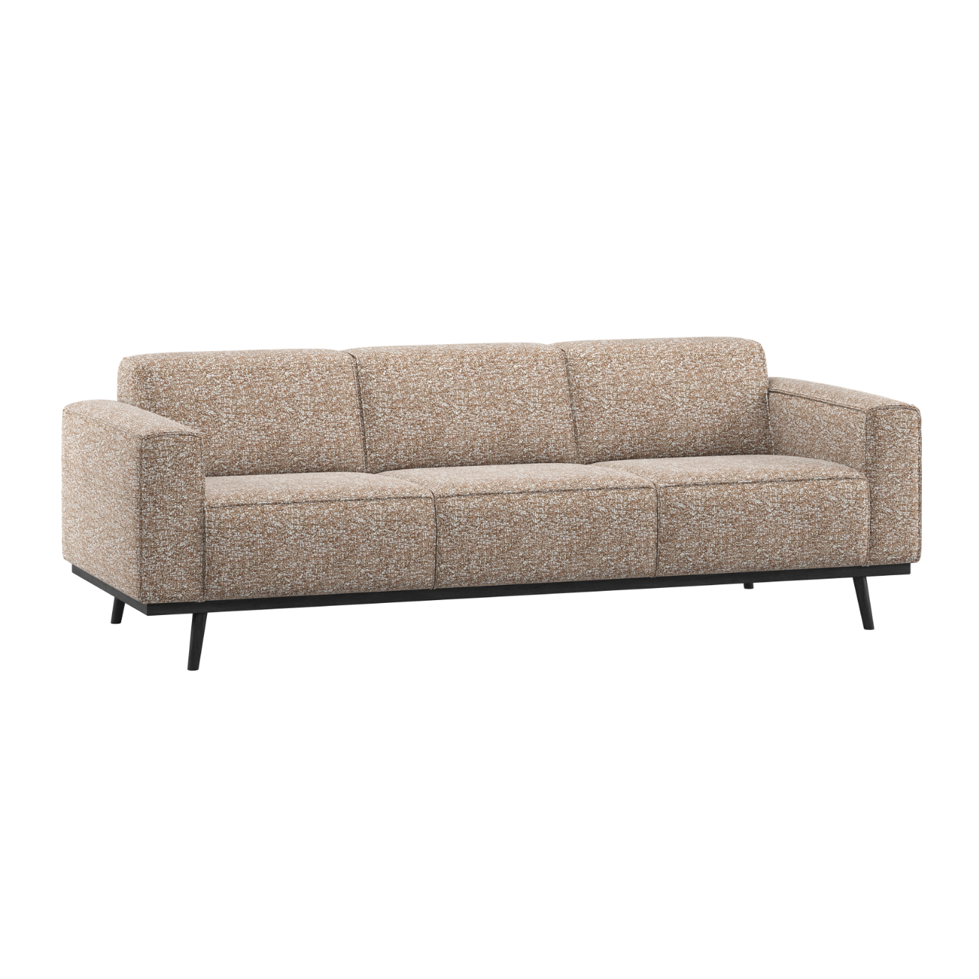 Sofa 3-osobowa STATEMENT jasnobrązowy melanż