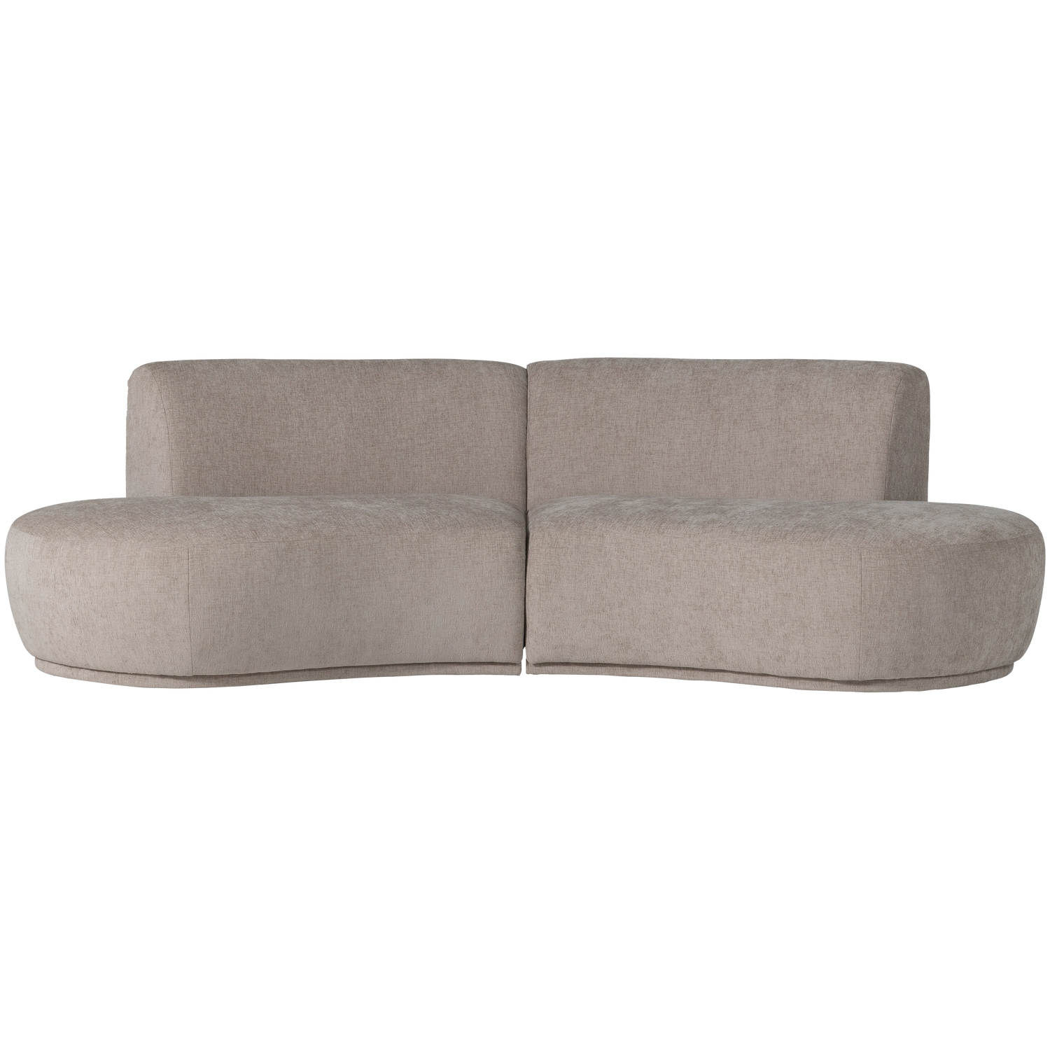 Sofa półokrągła 4-osobowa BATAVIER piaskowy