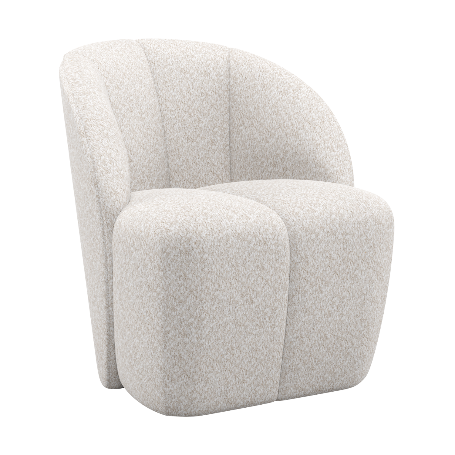MOJO Ecru Swivel Armchair