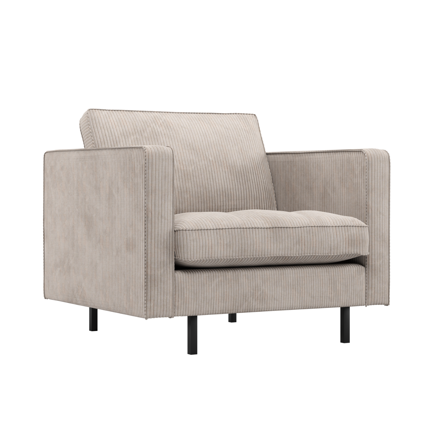 Fotel RODEO CLASSIC ecru sztruks