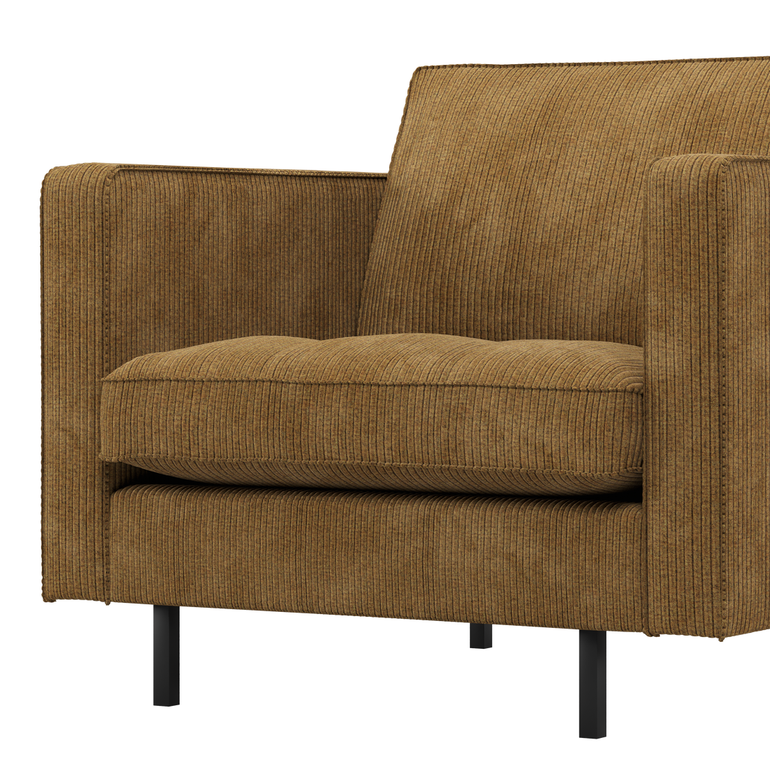 RODEO CLASSIC Armchair in Honey Corduroy