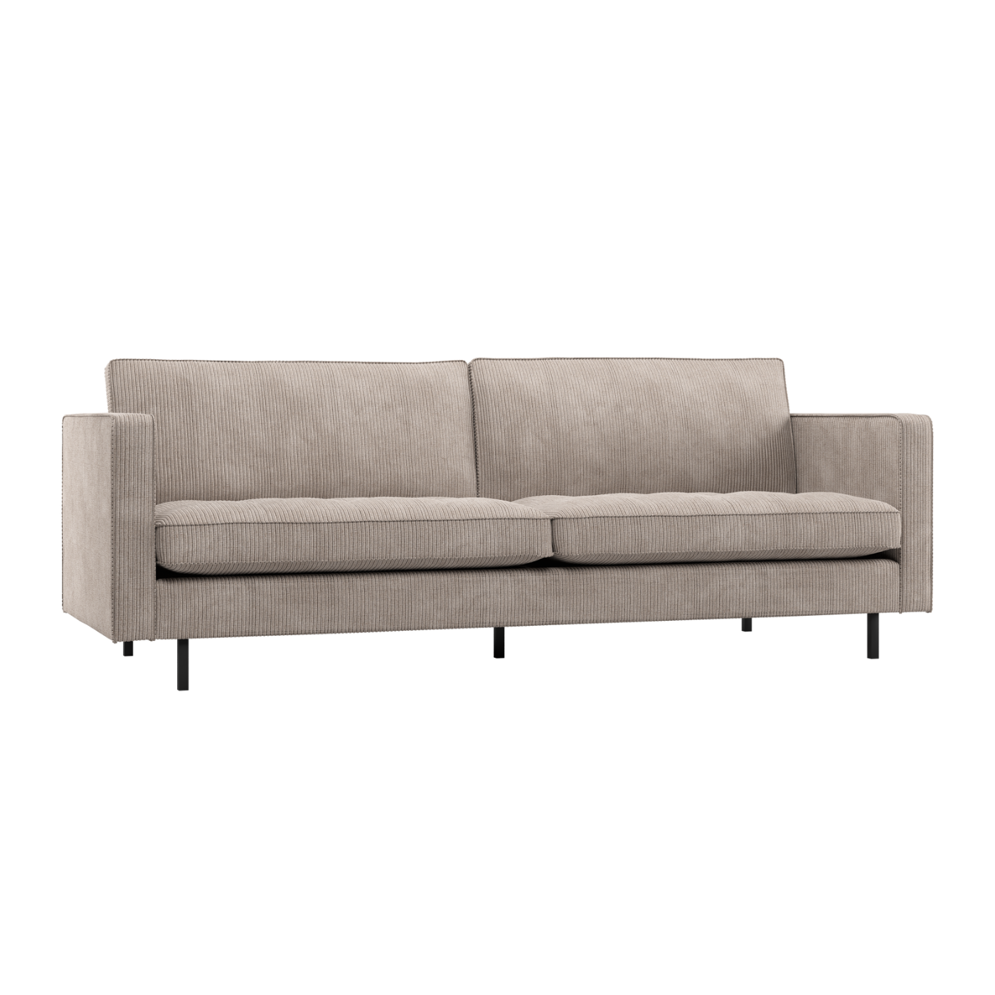 Sofa 2,5-sitzig RODEO CLASSIC sandfarbener Cord