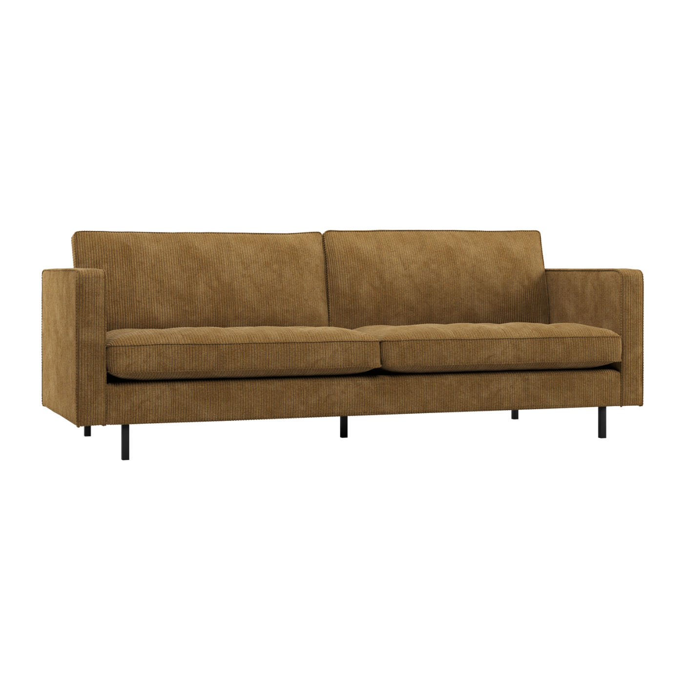 Sofa 2,5-sitzig RODEO CLASSIC honigfarbener Cord