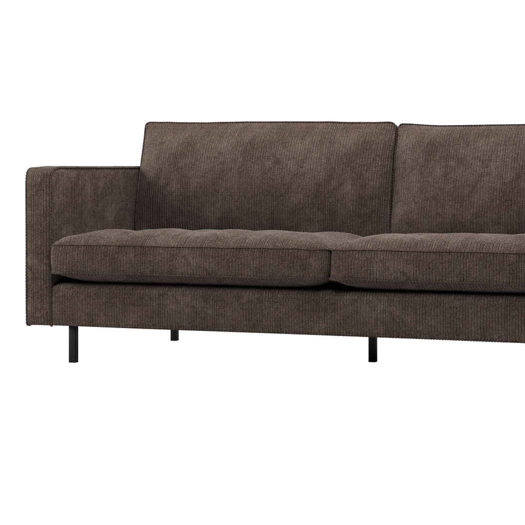 Sofa 2,5-sitzig RODEO CLASSIC braunes Cord