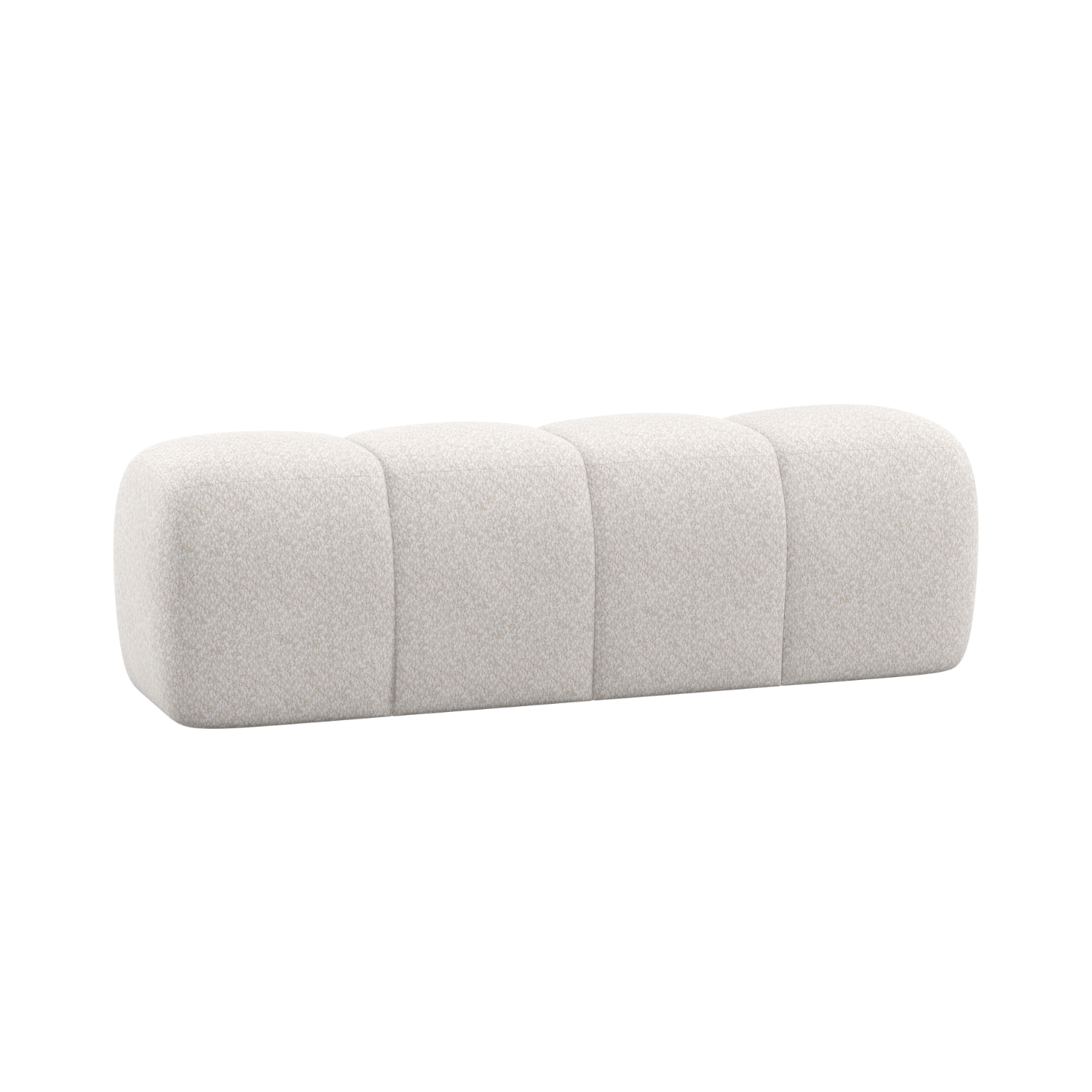 Ławka MOJO ecru baranek – Woood