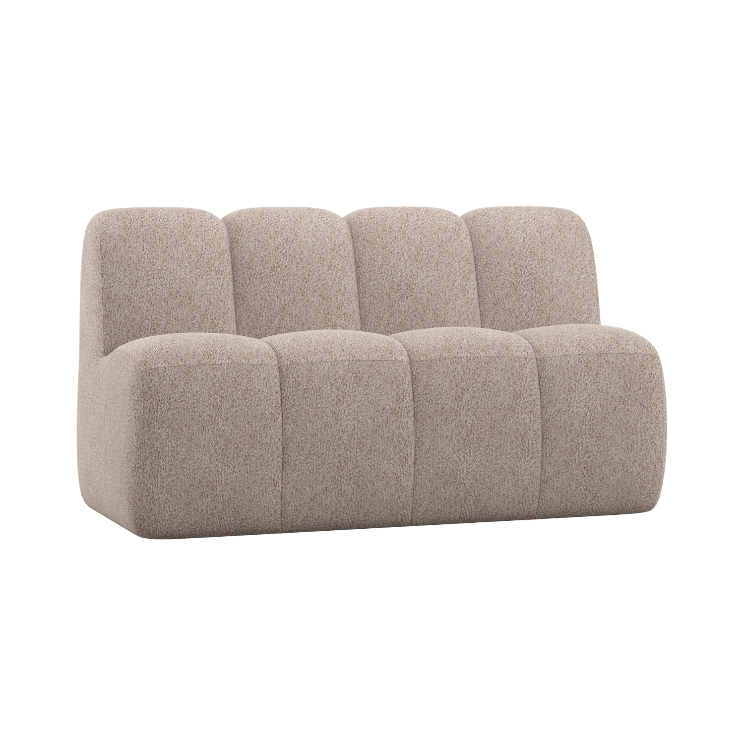 Sofa modułowa MOJO BENCH - element 3-osobowy piaskowy baranek