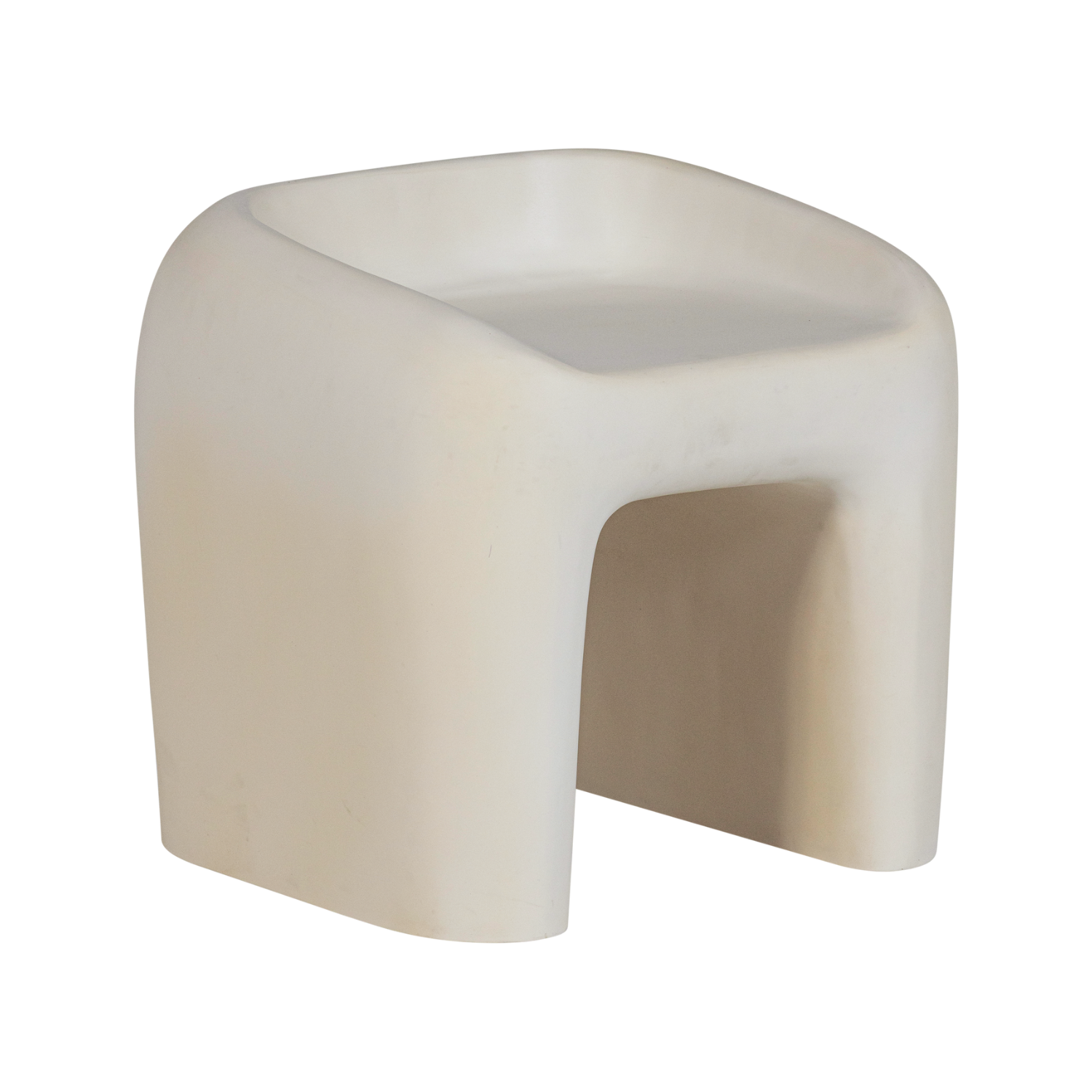 Stołek ogrodowy NIVO kremowy