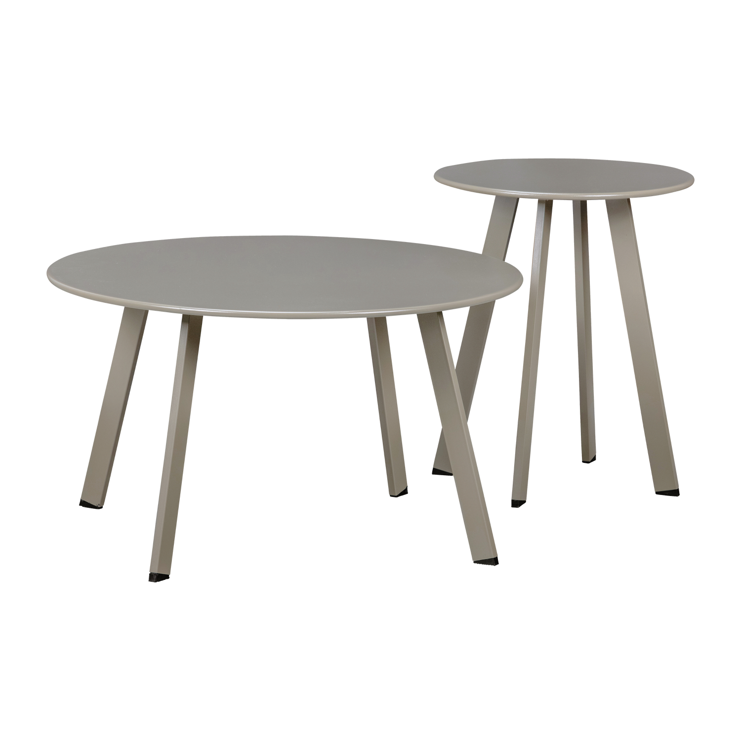 Gartenkaffee-Tisch FER sandgrau
