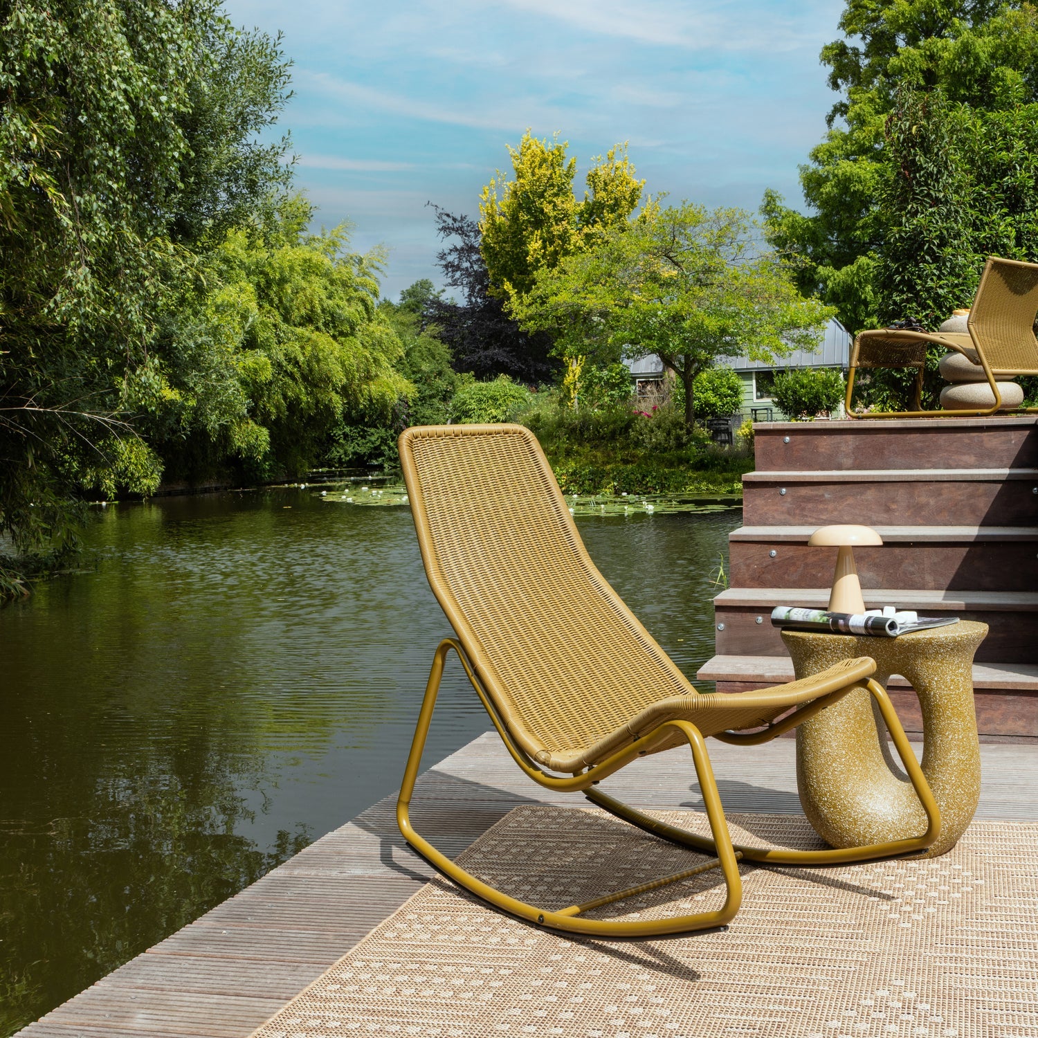 TOM Honey Garden Rocking Chair