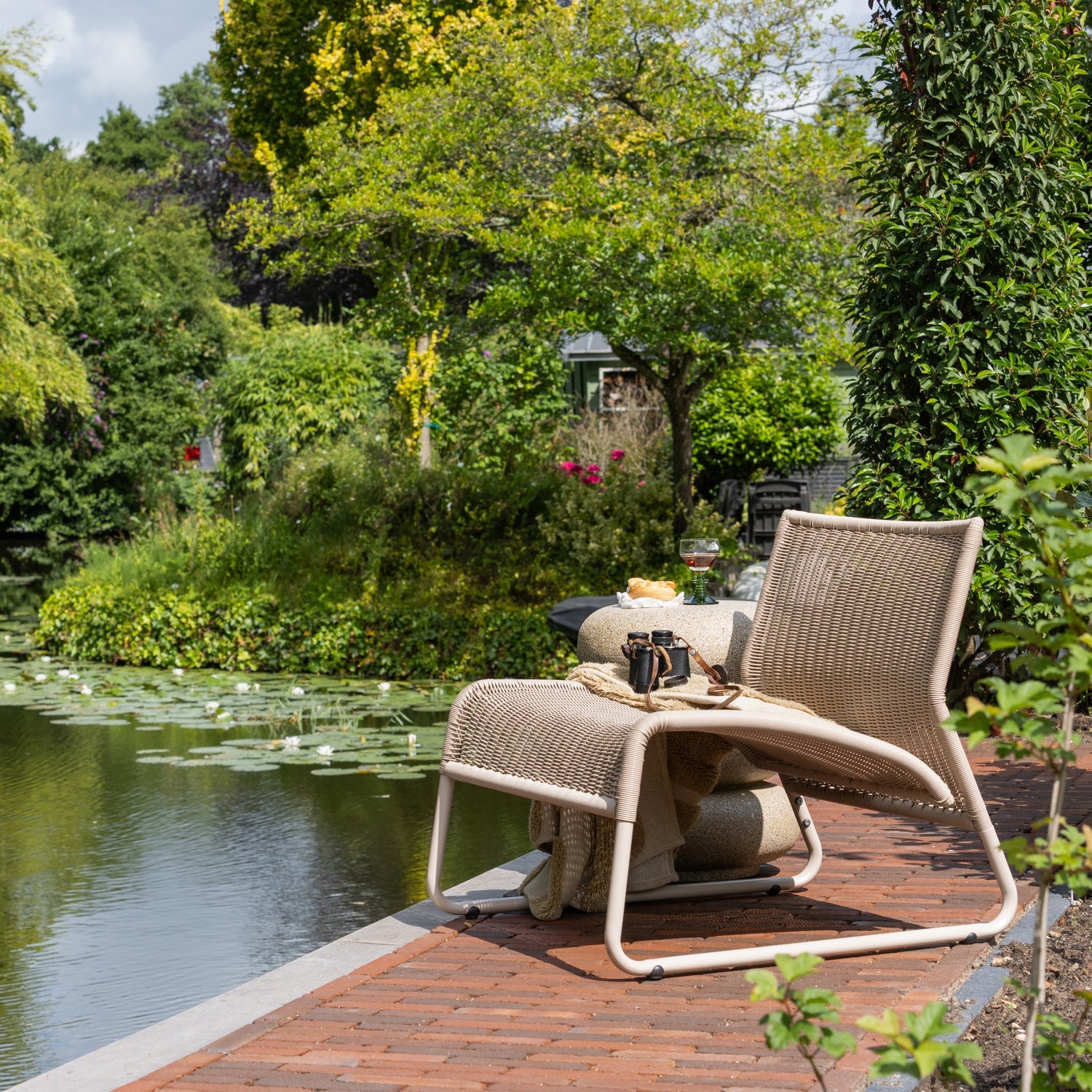 Gartenstuhl WEST sandfarben