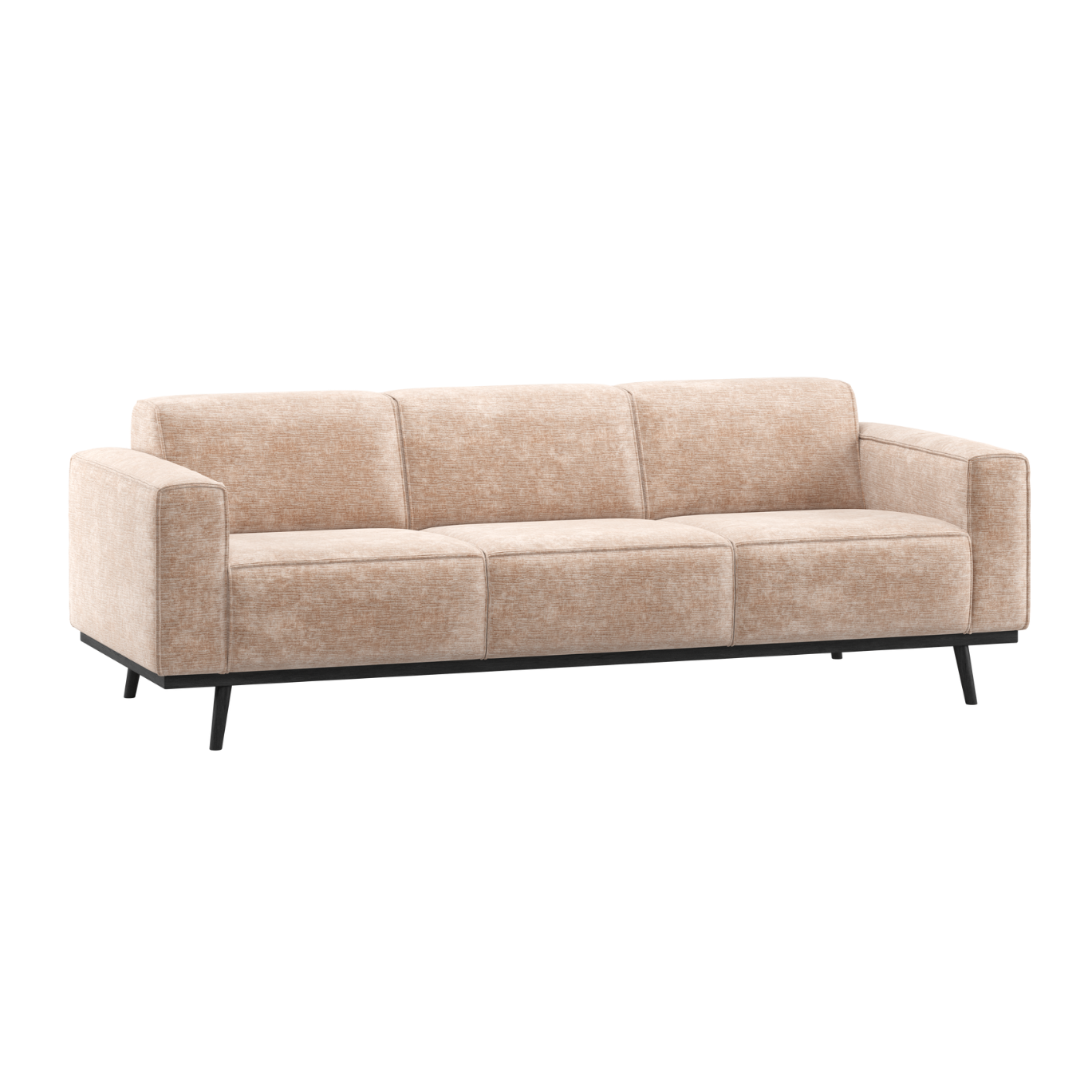 Sofa 3-osobowa STATEMENT beżowy szenil