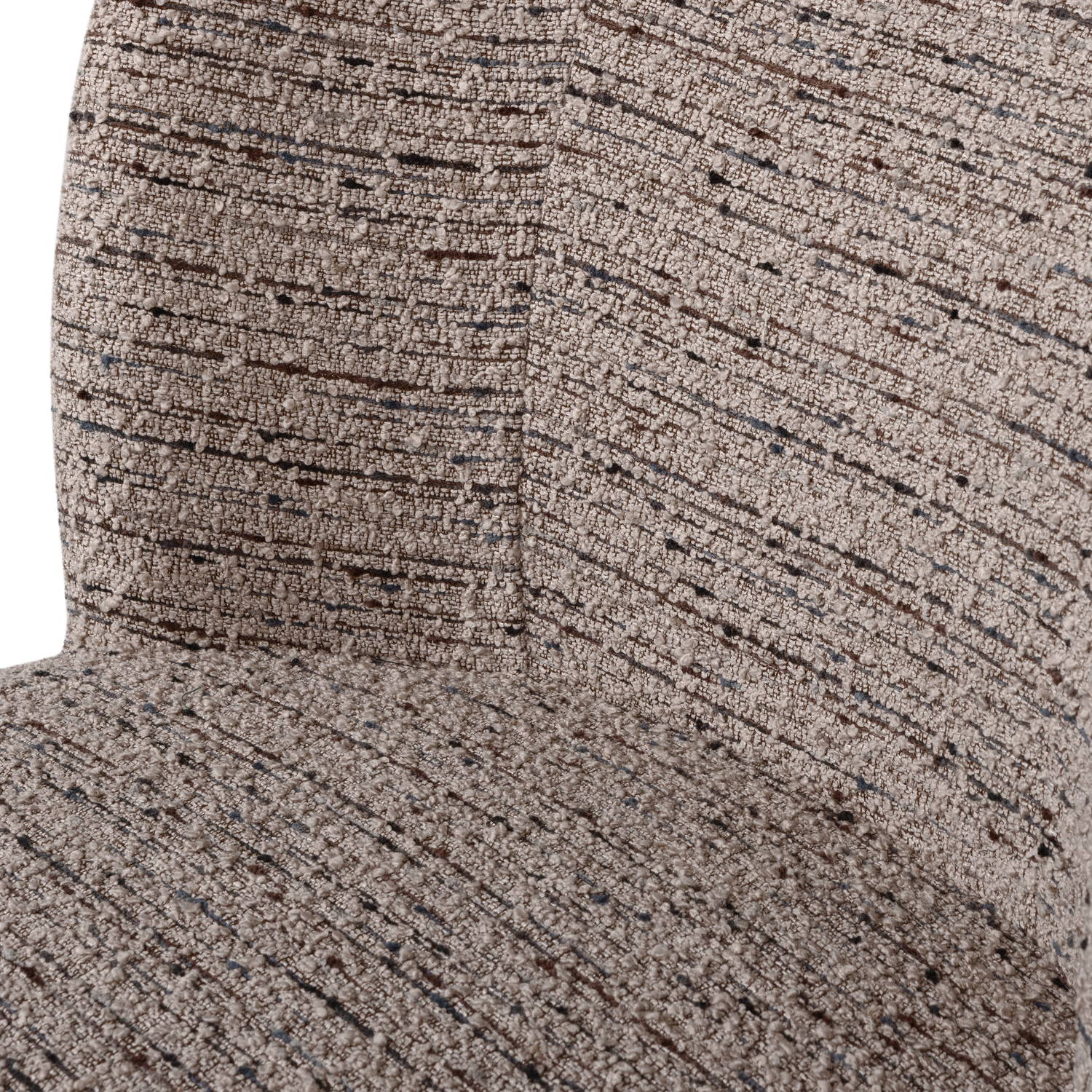 Fotel obrotowy ATTY ciemnobeżowy melanż