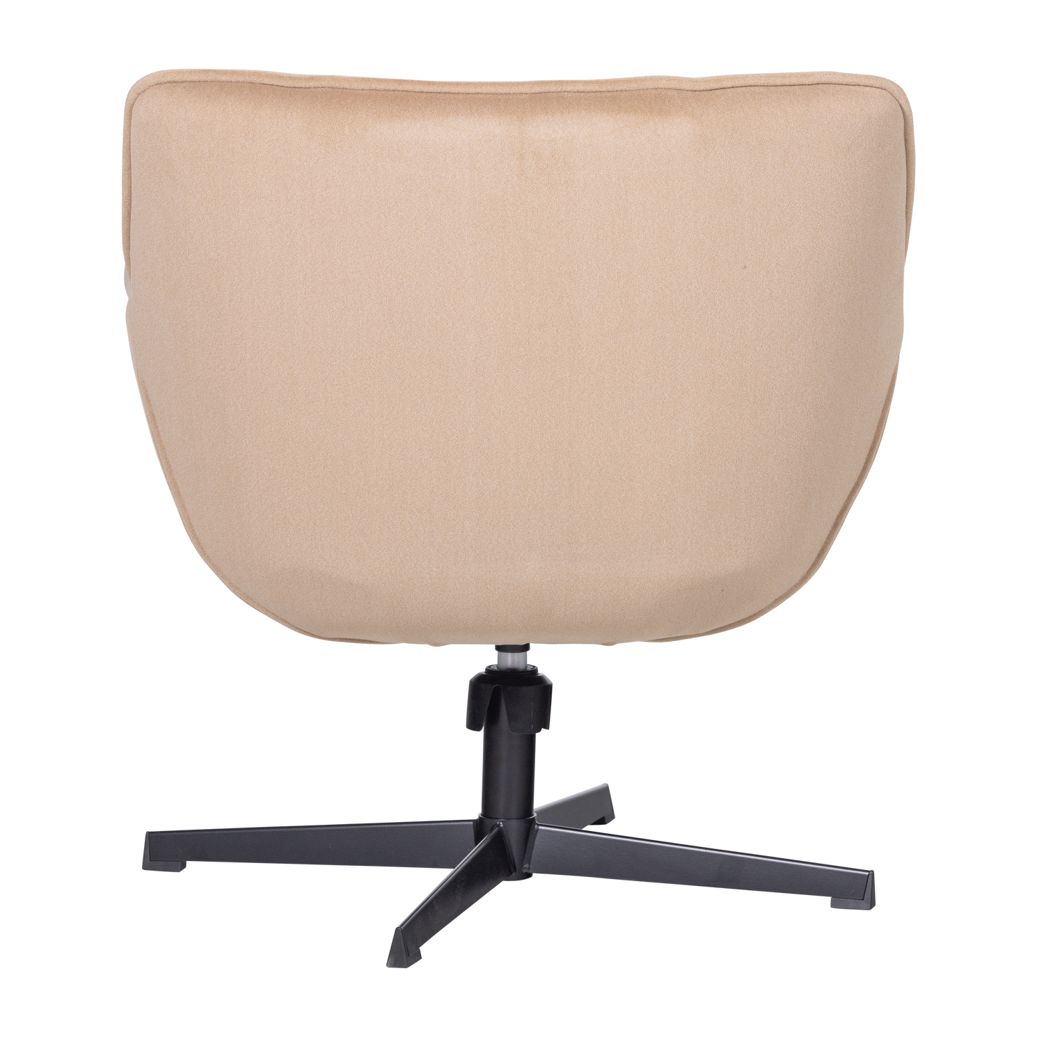 Velvet Swivel Armchair WIBO Beige