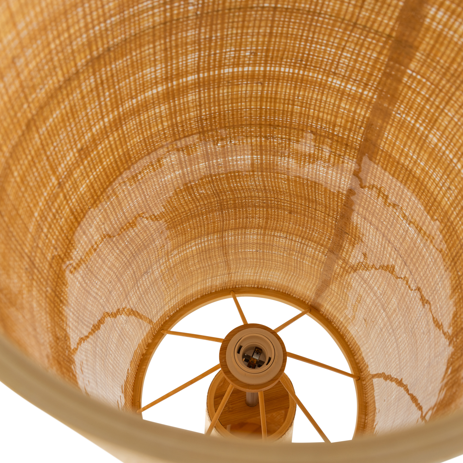 Lampa podłogowa SYRO rafia