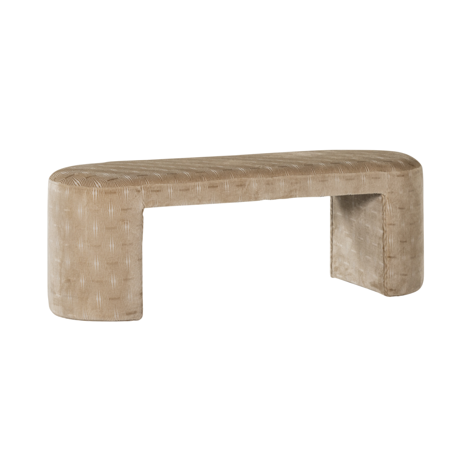 Bänke JACOB beige gestreift