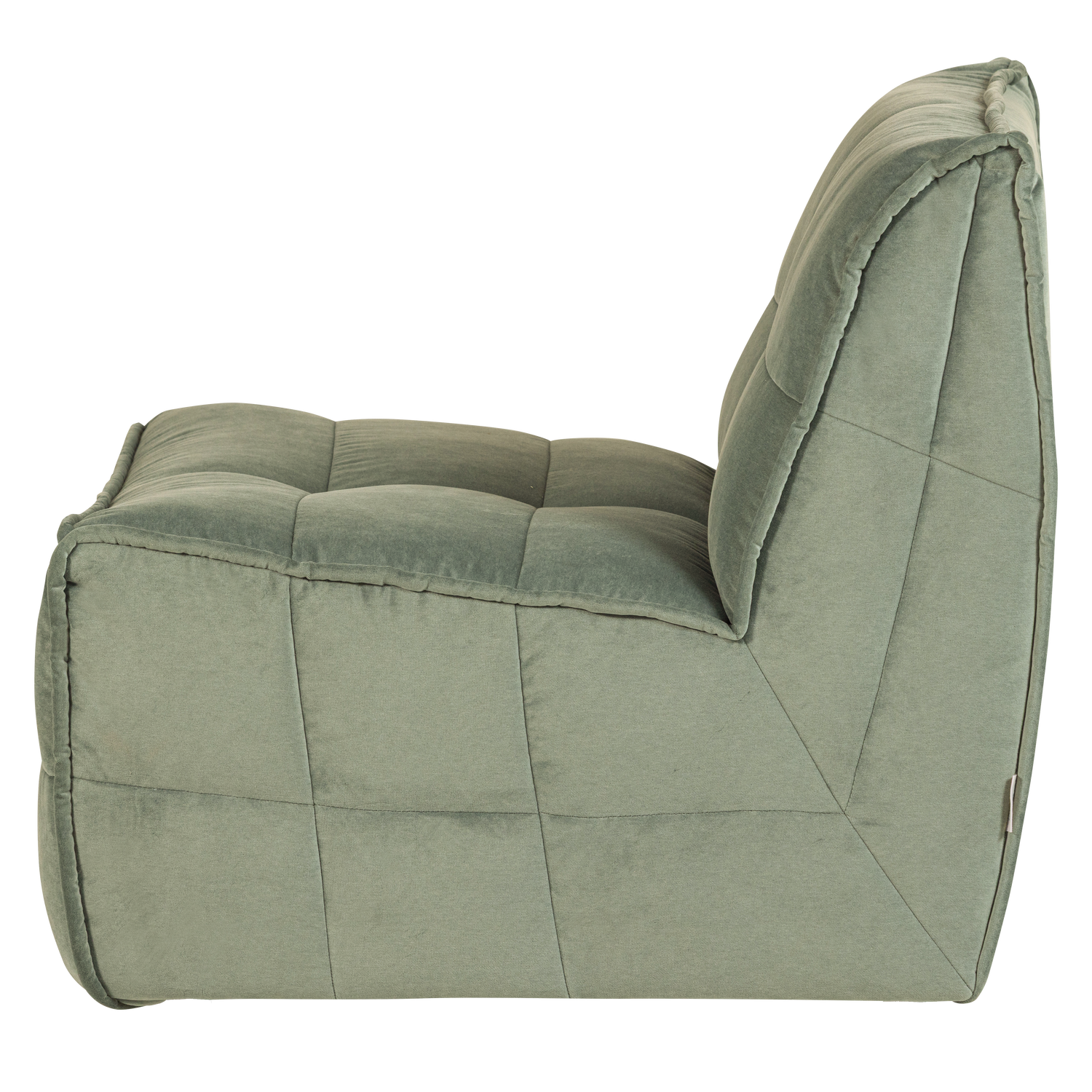 Pistachio Velvet Armchair / Cluster Module