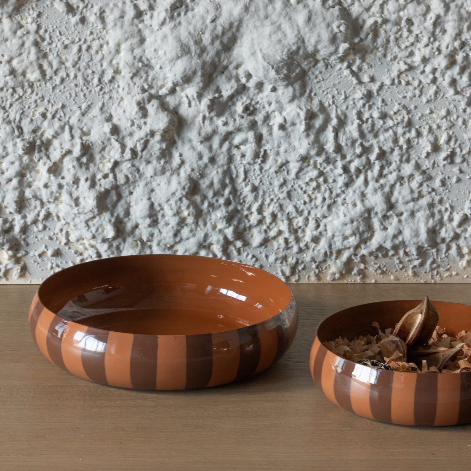 ORBA Brown Bowl Set
