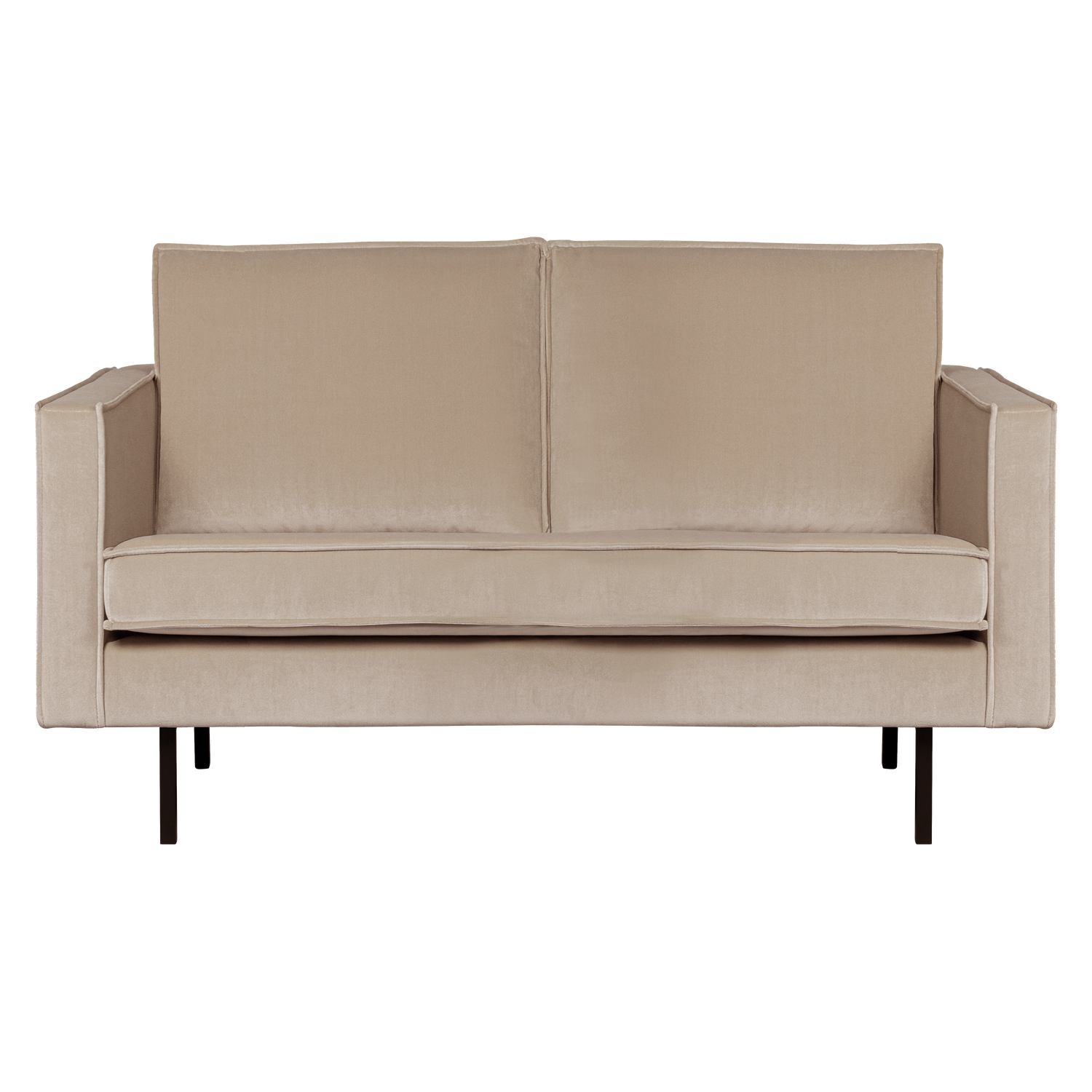 Sofa aksamitna 2-osobowa RODEO khaki
