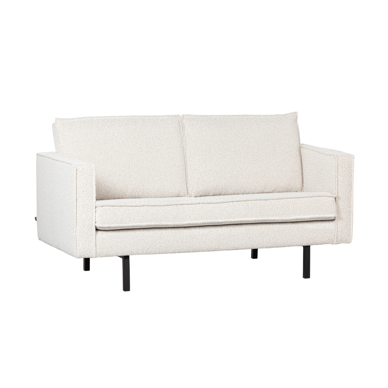 Sofa 2-osobowa RODEO kremowy bouclé – Woood