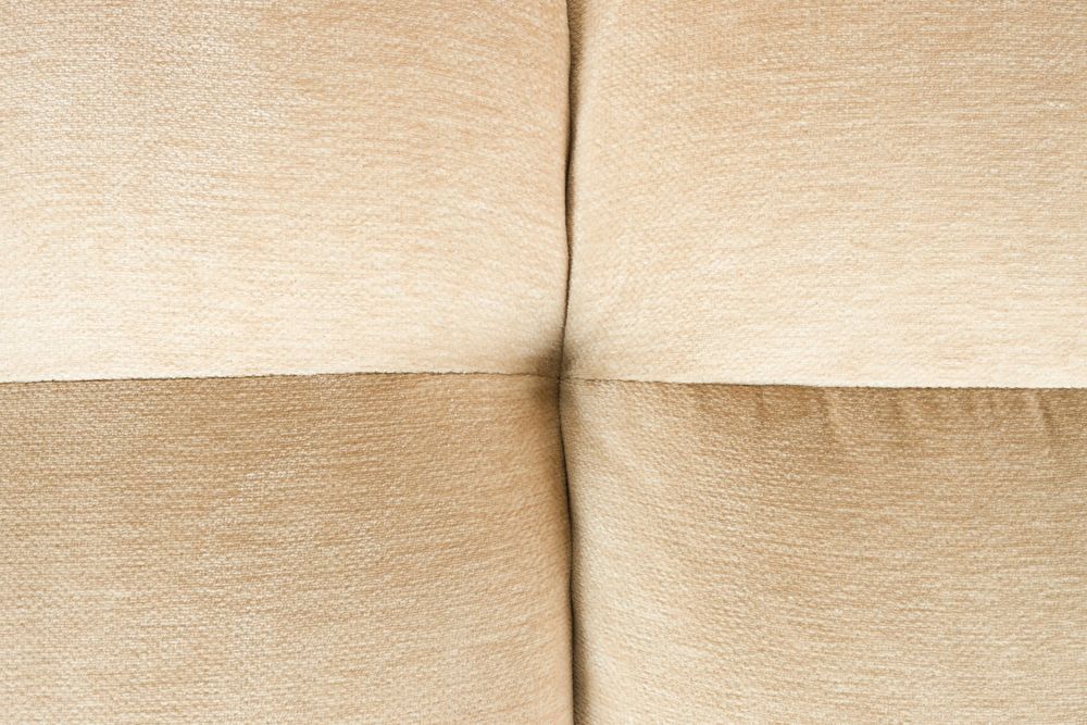 Sofa modułowa HACKMAN - element końcowy lewostronny beżowy welur