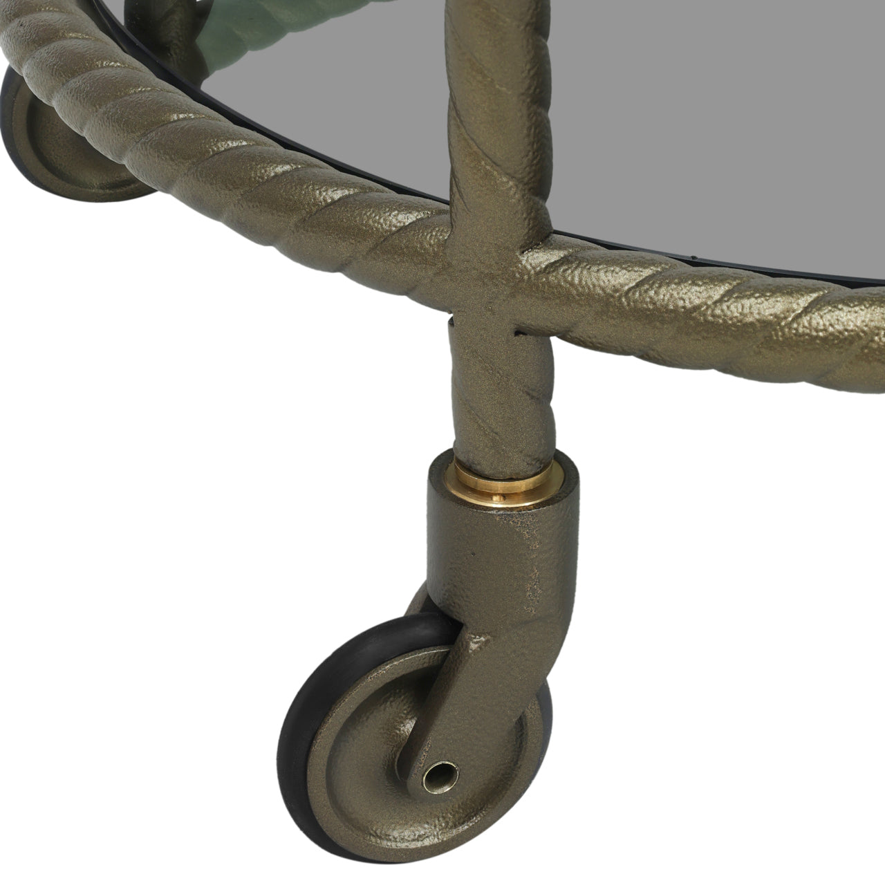 Wózek MACALLAN antyczne złoto