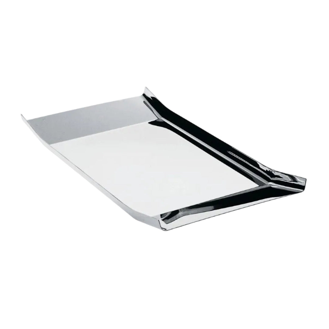 ARRAN tray polished stainless steel
