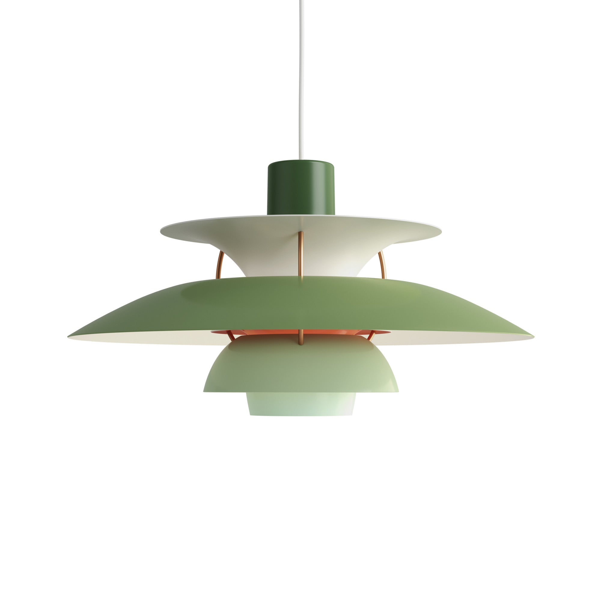 Lampa wisząca PH 5 odcienie zielonego