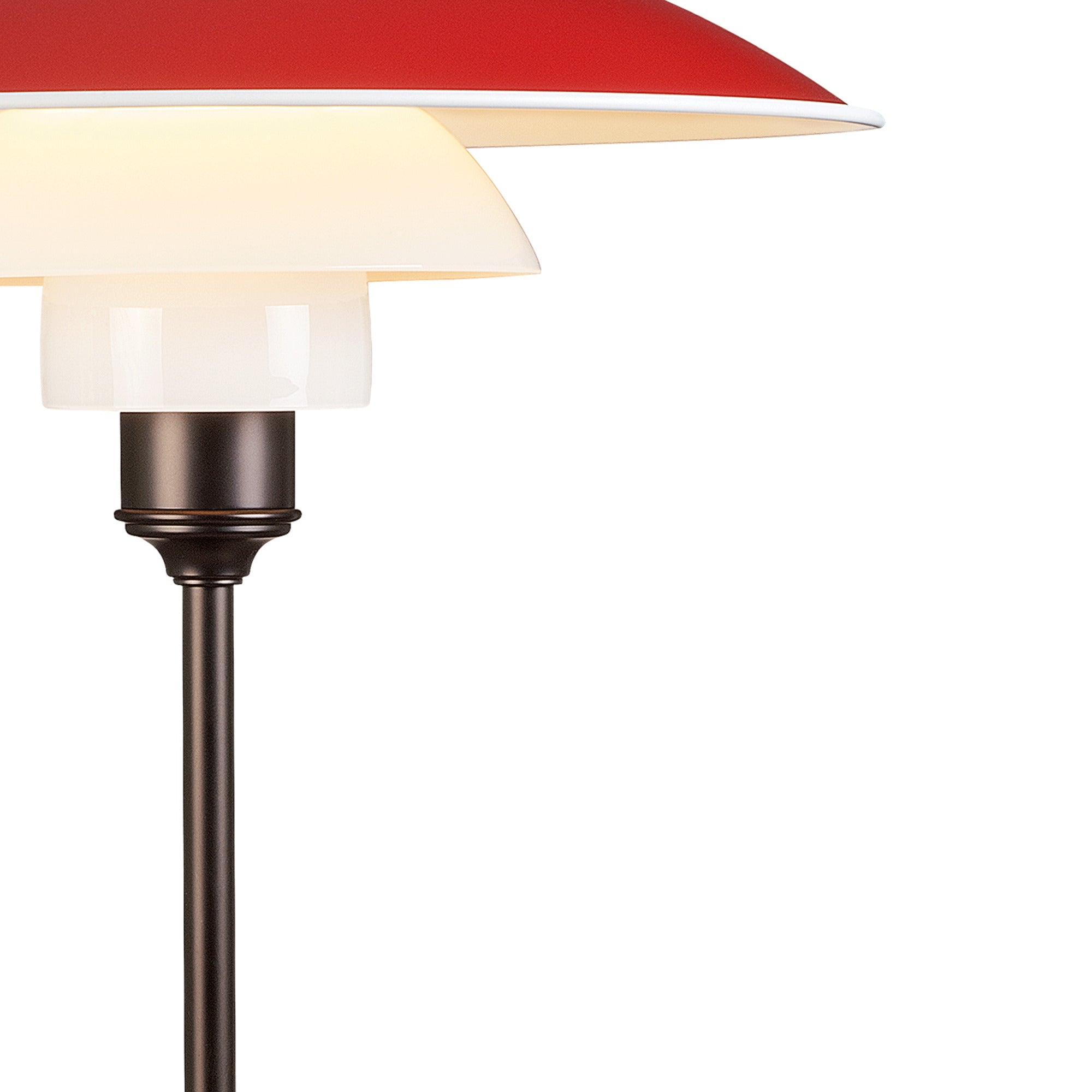 Lampa stołowa PH 3½-2½ czerwony