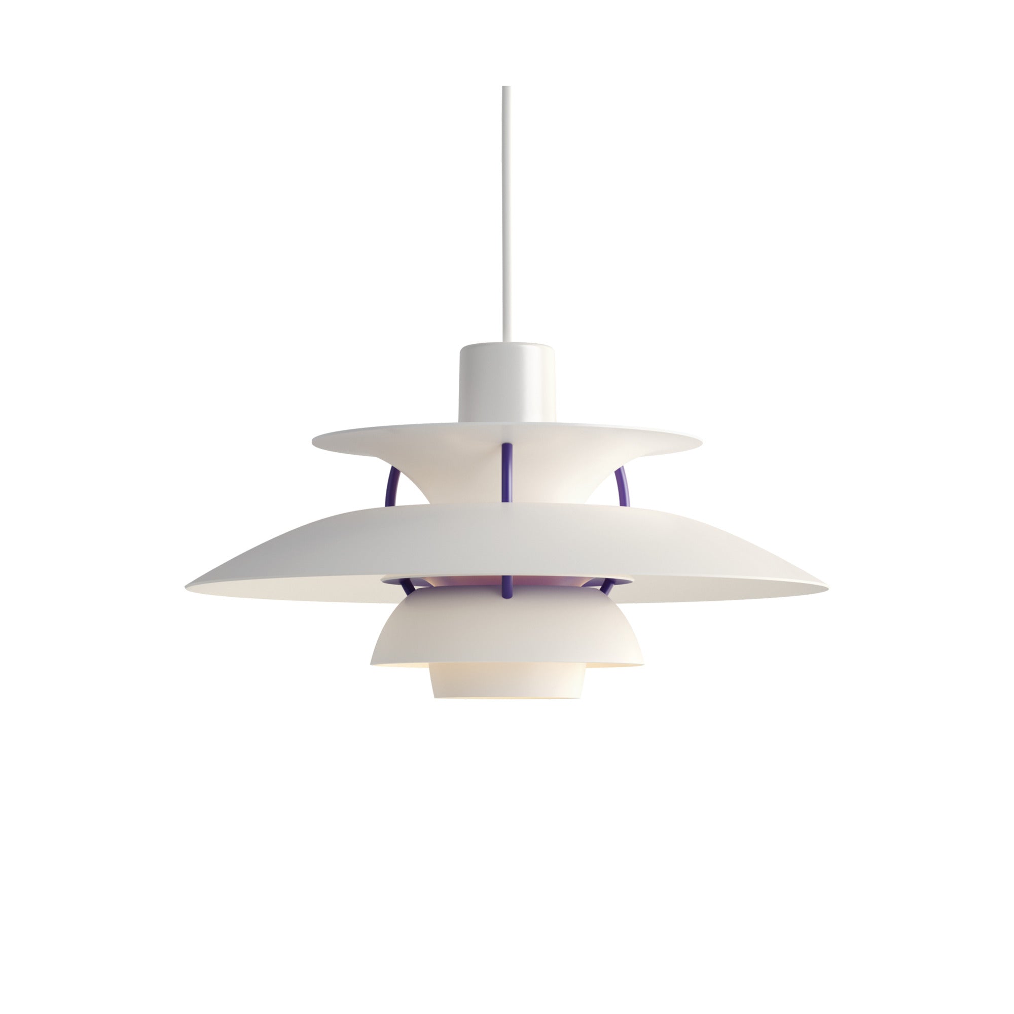 Lampa wisząca PH 5 klasyczny biały