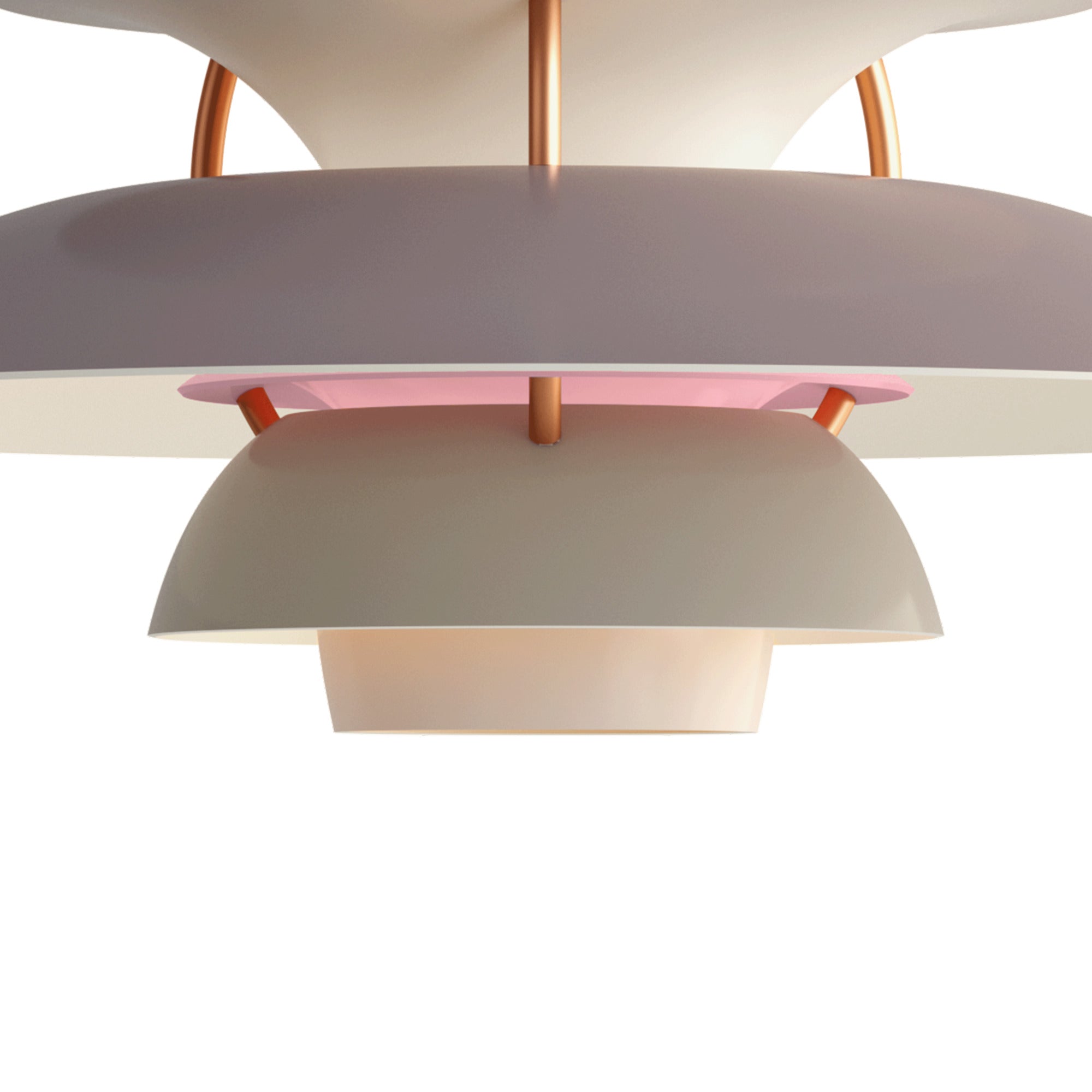 Lampa wisząca PH 5 odcienie szarego