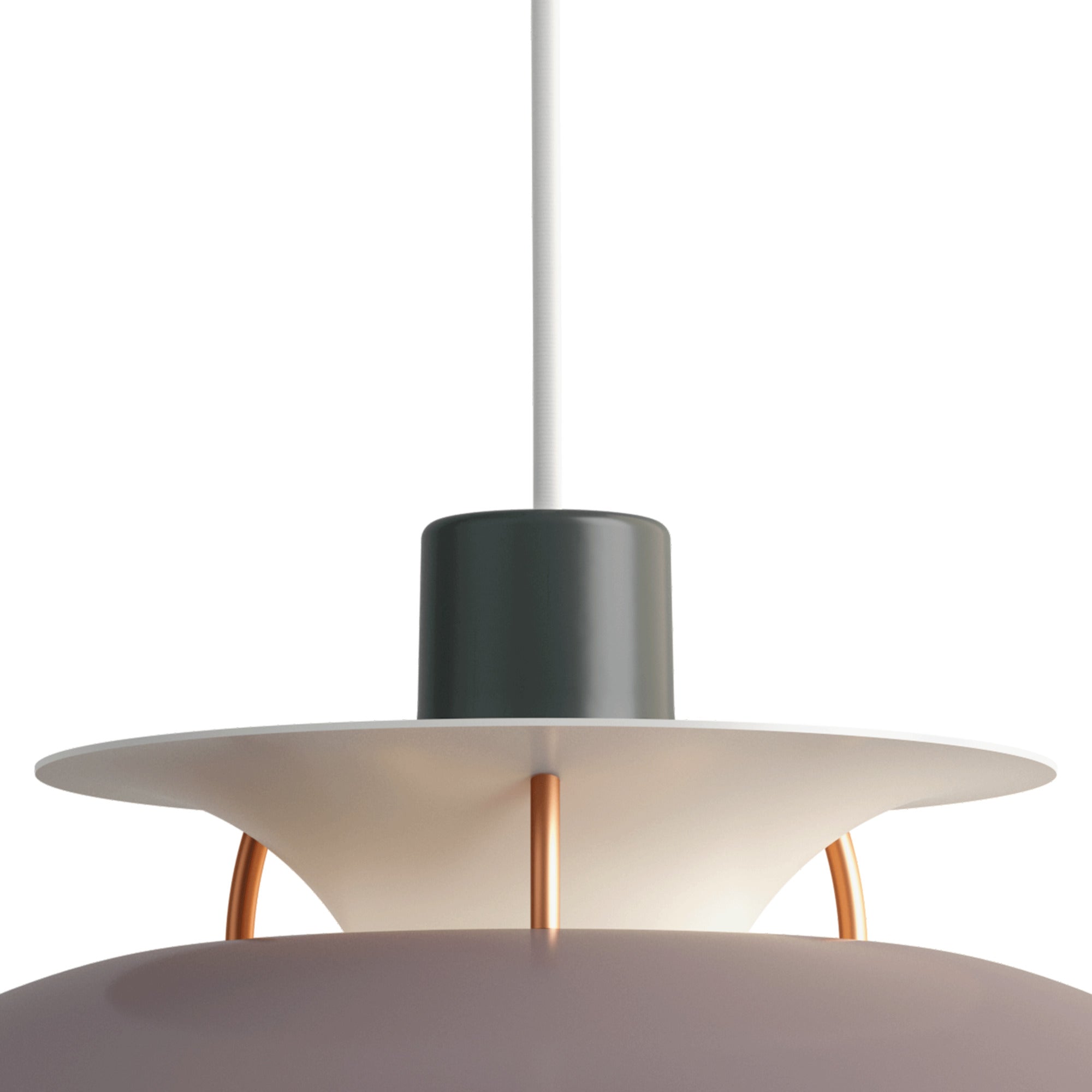 Lampa wisząca PH 5 odcienie szarego