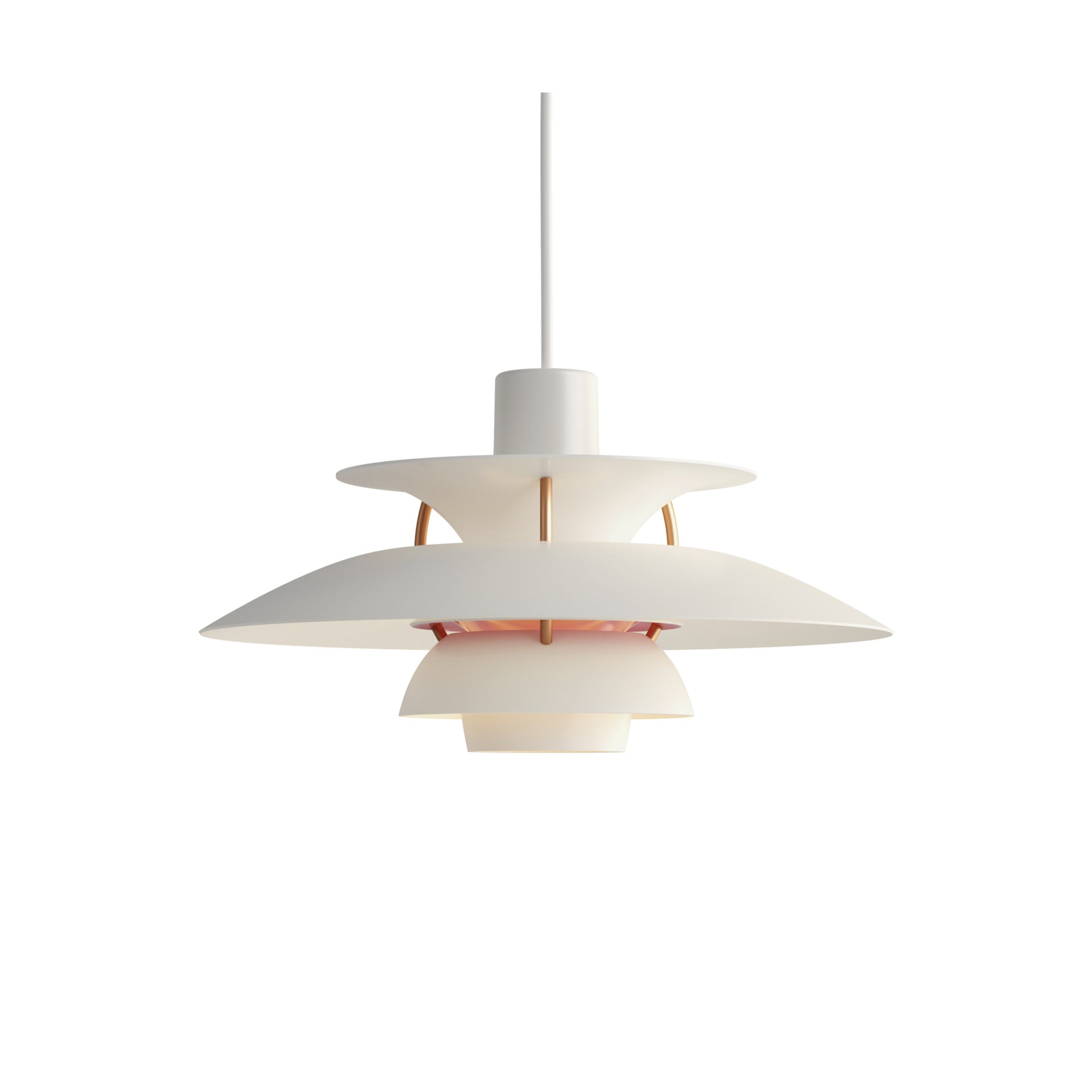 Lampa wisząca PH 5 nowoczesny biały