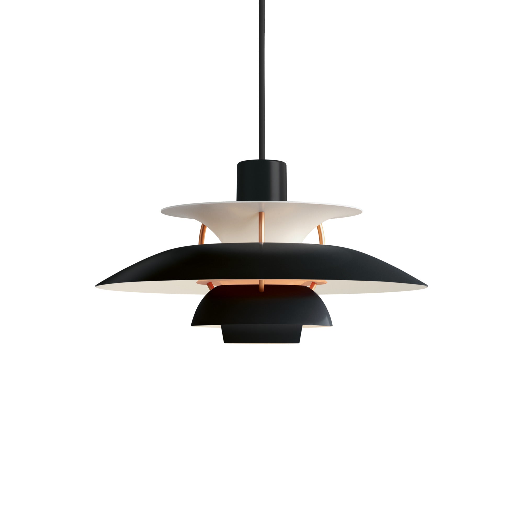 Lampa wisząca PH 5 monochromatyczny czarny