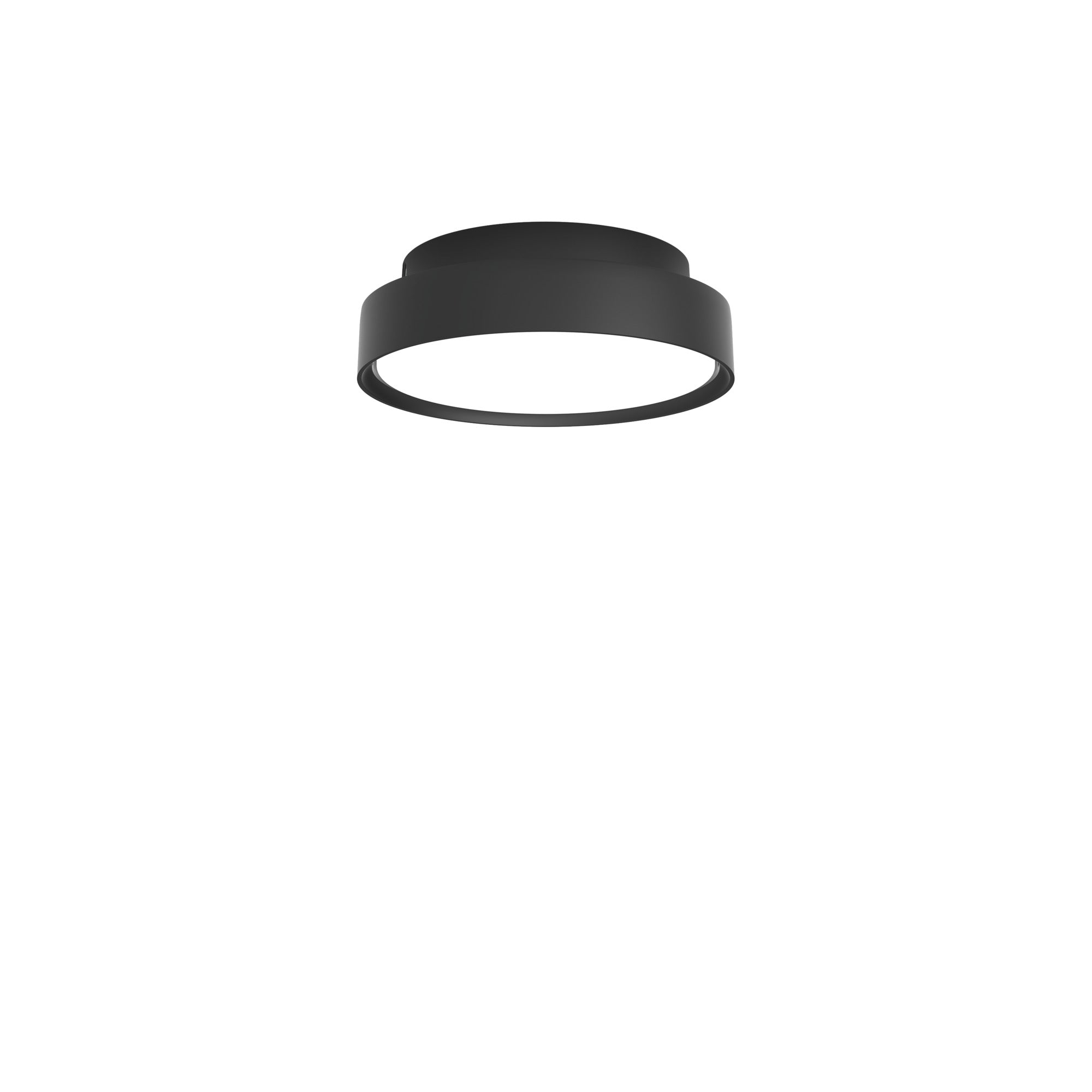 LP SLIM ROUND black ceiling lamp
