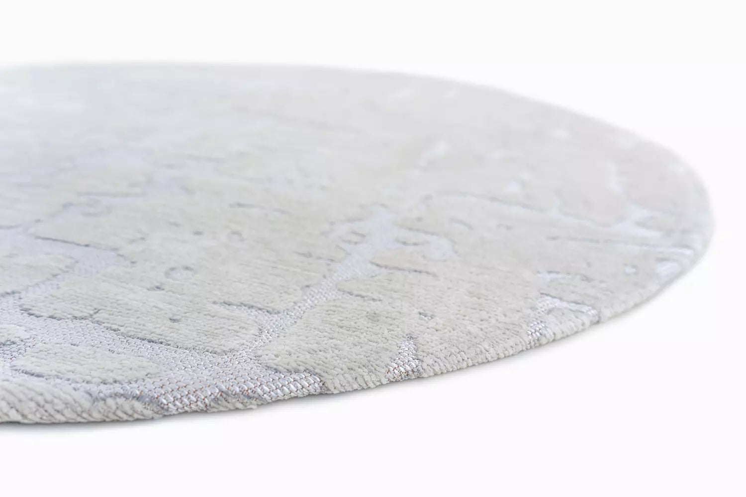 Ovaler Teppich BAOBAB TSINGY OYSTER grau