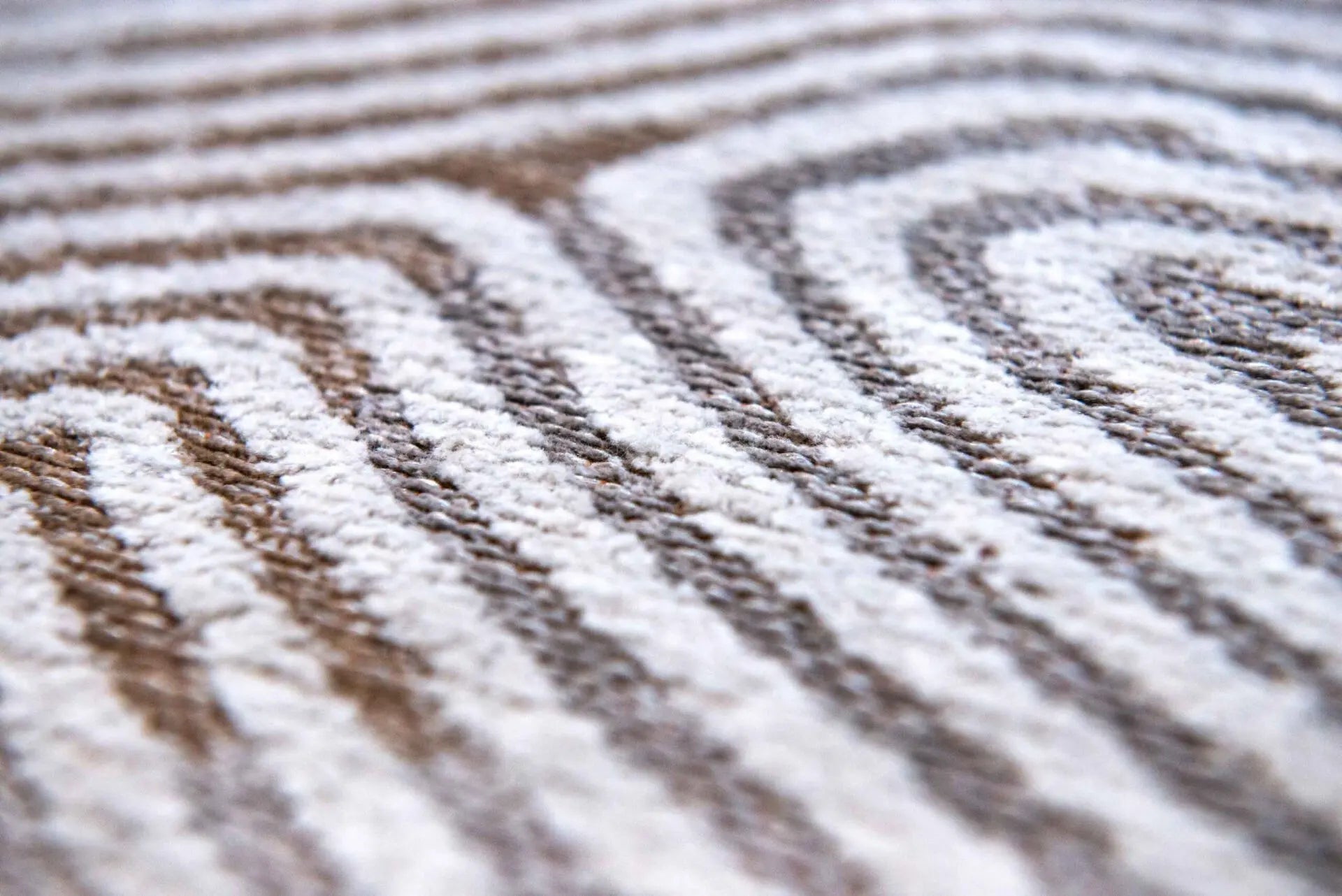 Oval Rug CORAL OYSTER WHITE white with gray