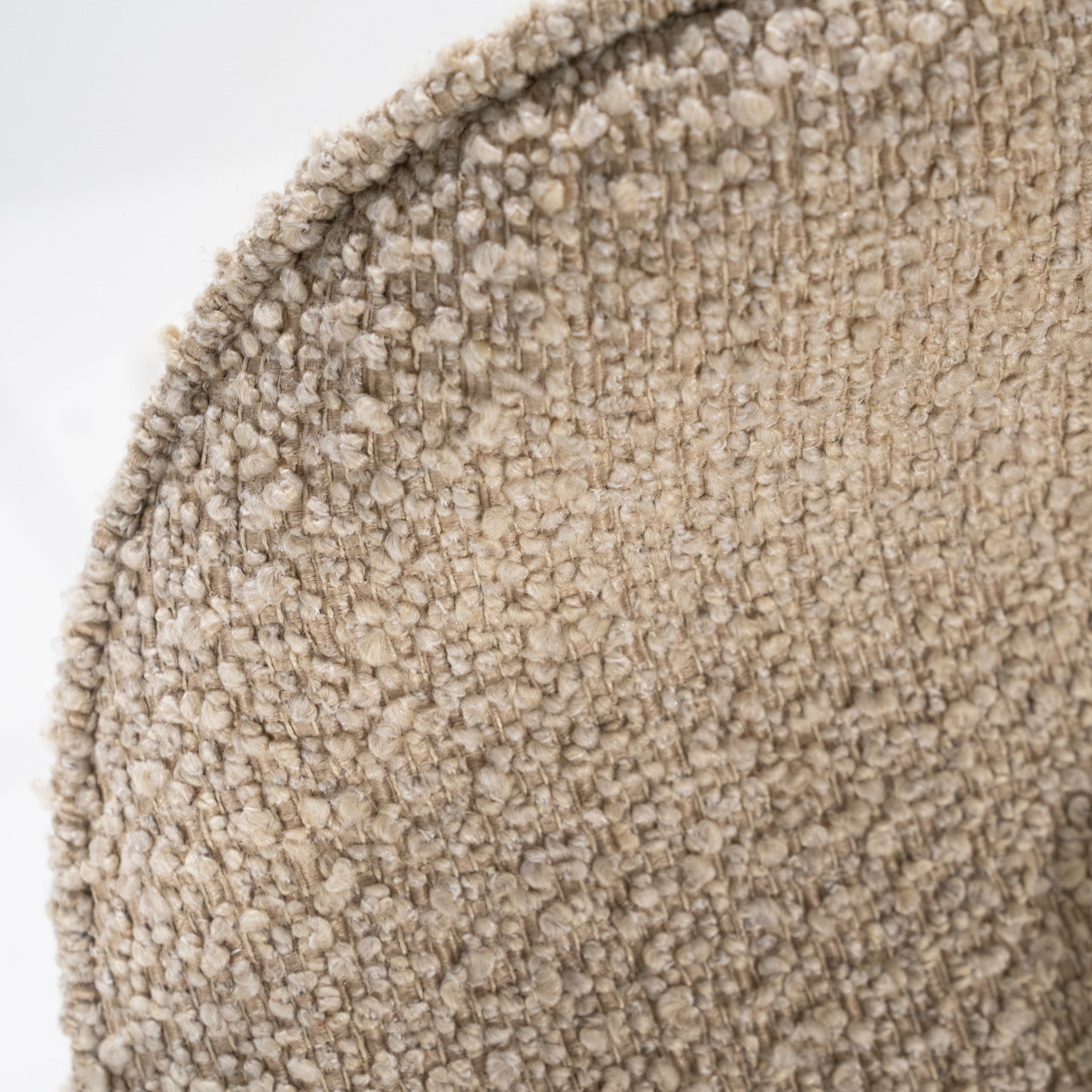 Krzesło TESS piaskowy z czarną podstawą