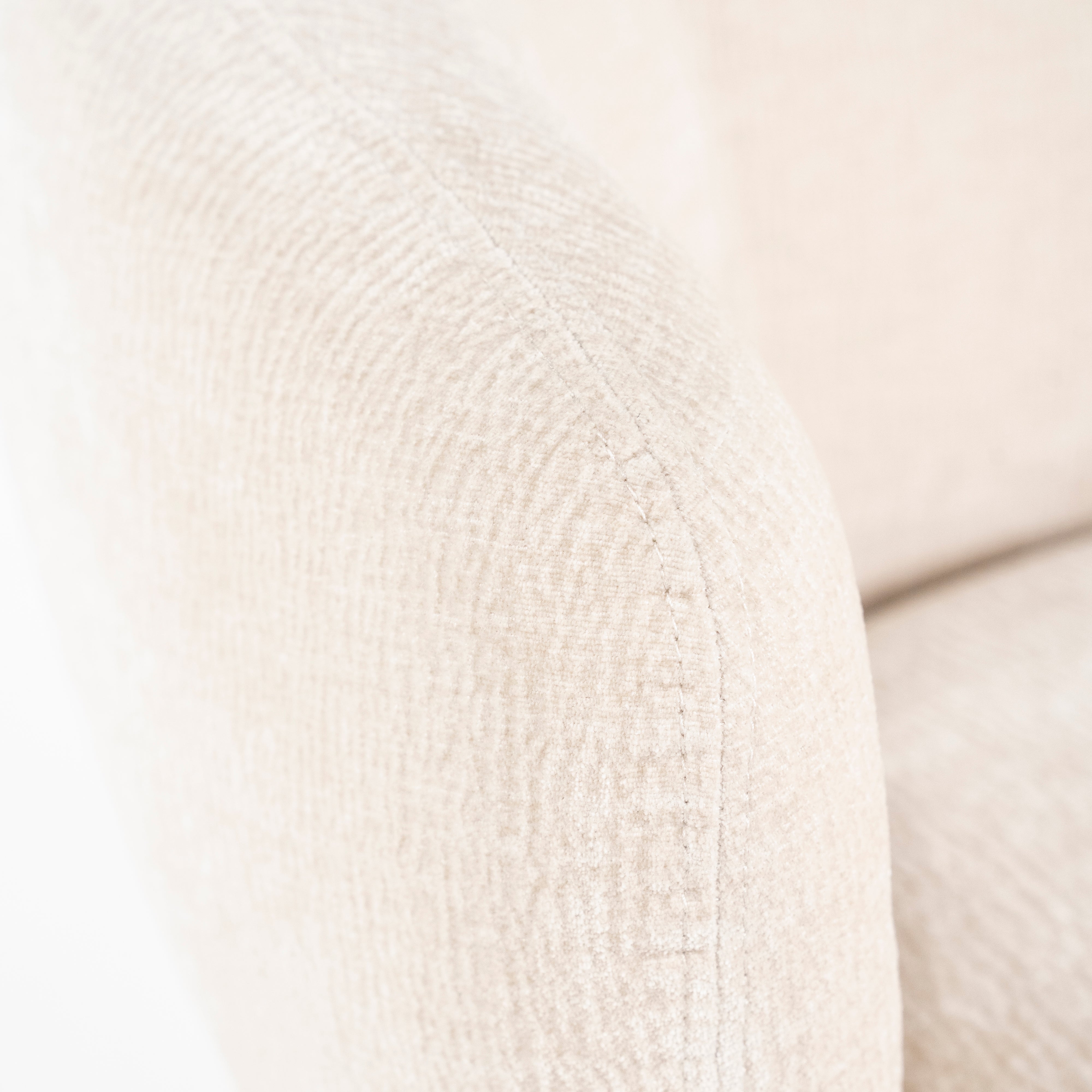 Sessel DAVID hellbeige mit schwarzem Gestell