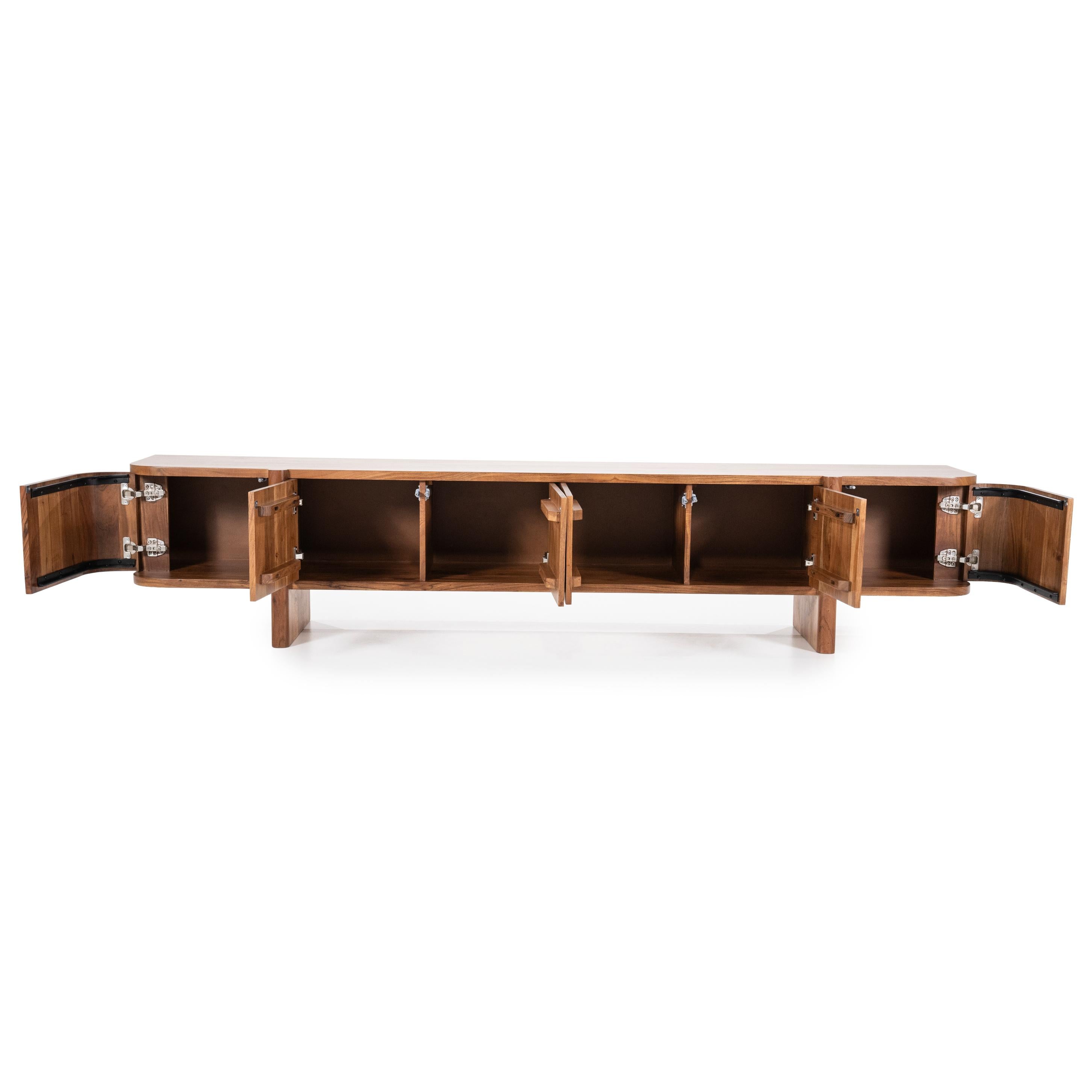 JULIAN TV cabinet acacia wood