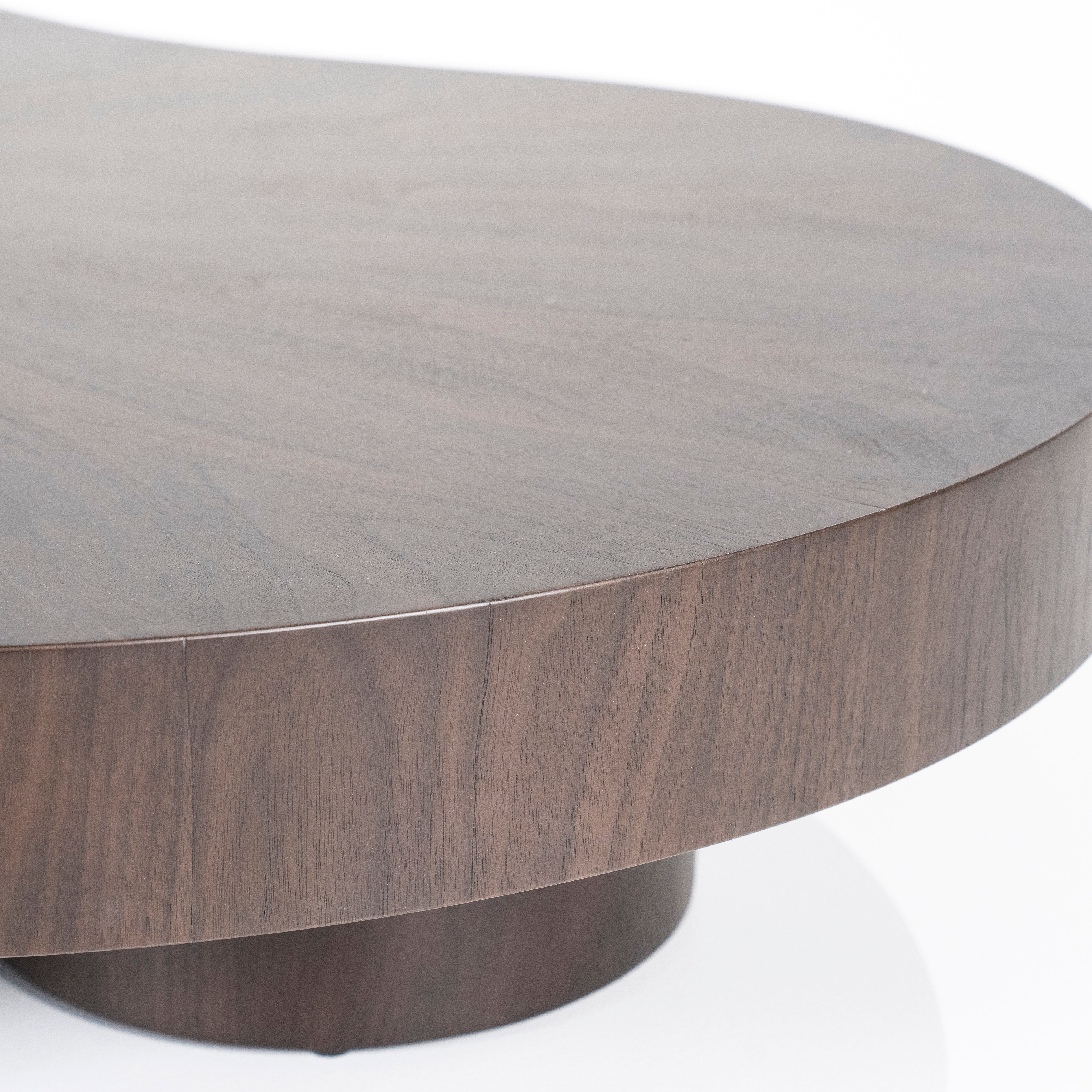 BOBBIE Dark Walnut Veneer Coffee Table