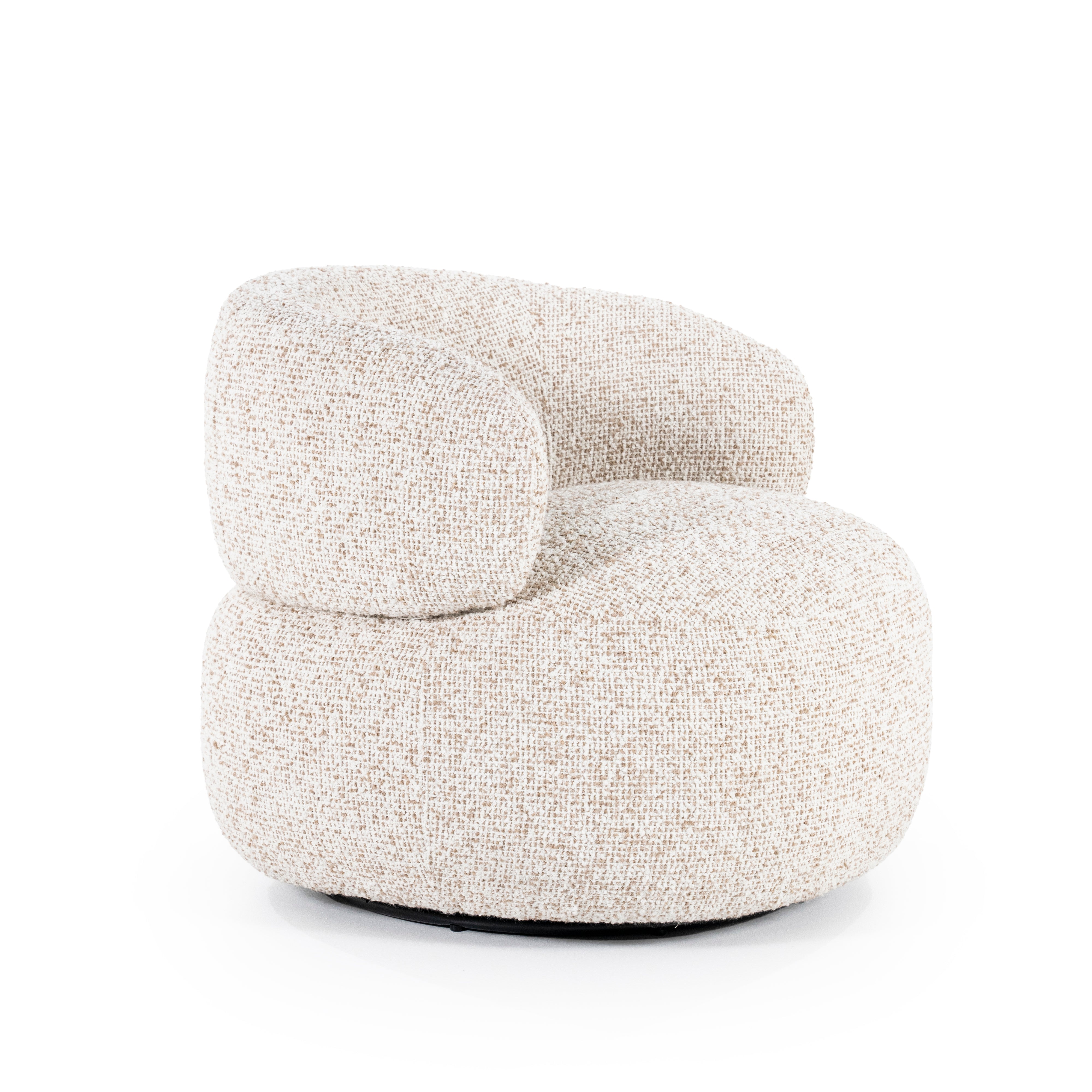 MAEVE Armchair Beige Melange
